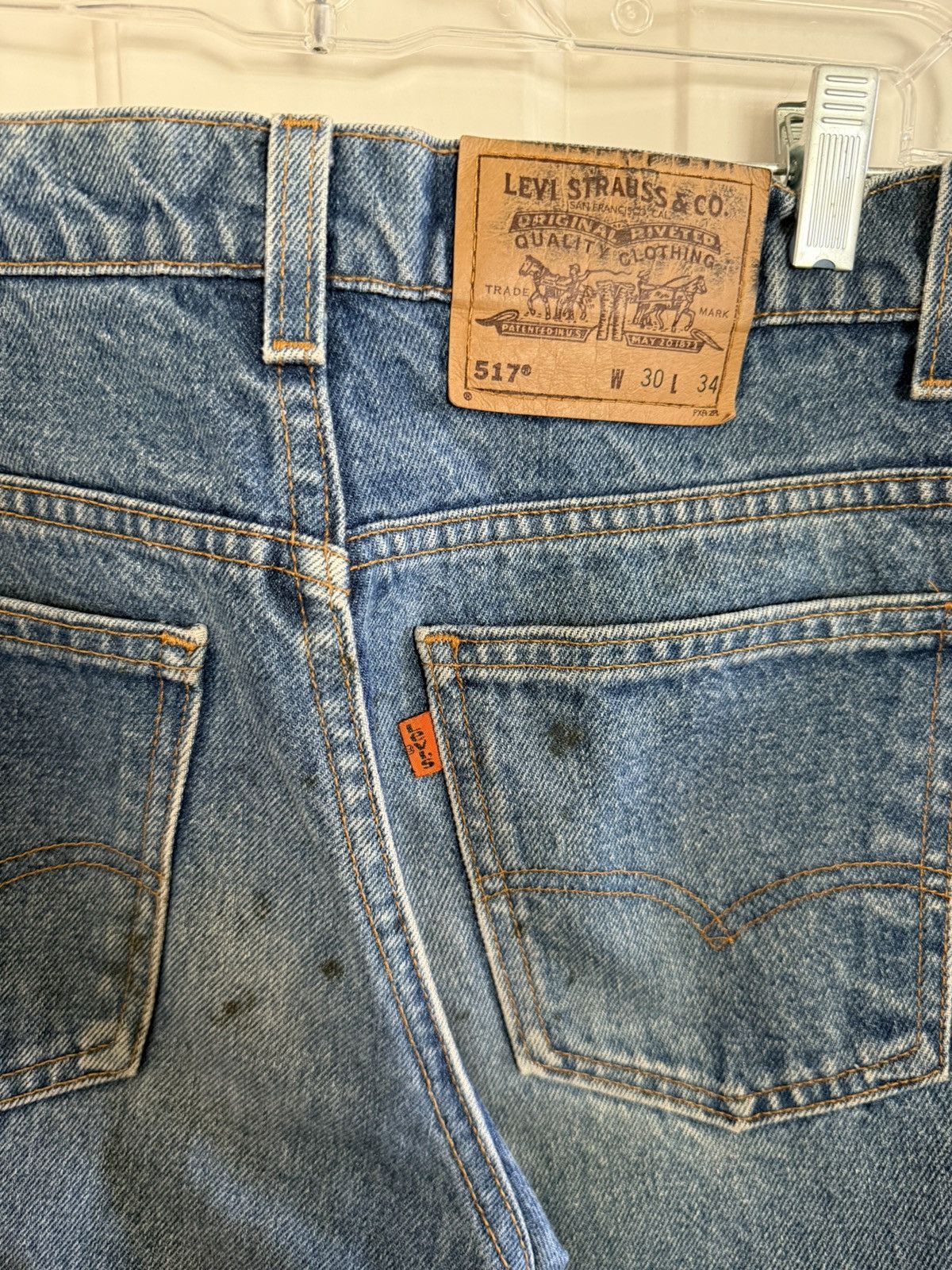 Levi's Vintage Clothing Vintage Levis 517 Size US 30 / EU 46 - 3 Thumbnail