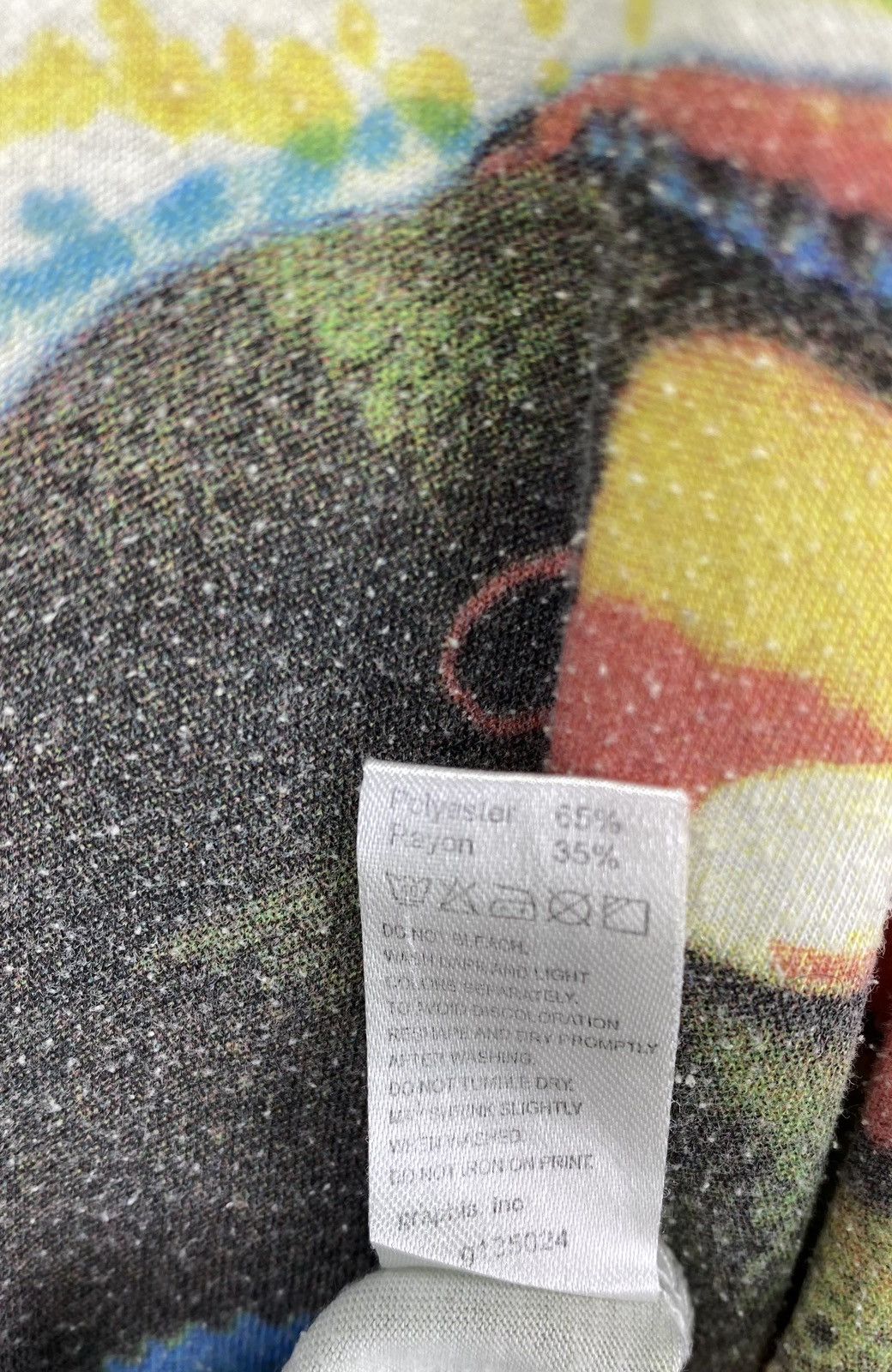 Japanese Brand Vintage Keiji Ito Rare Printed Over Print Tees T Shirts Size ONE SIZE - 7 Thumbnail