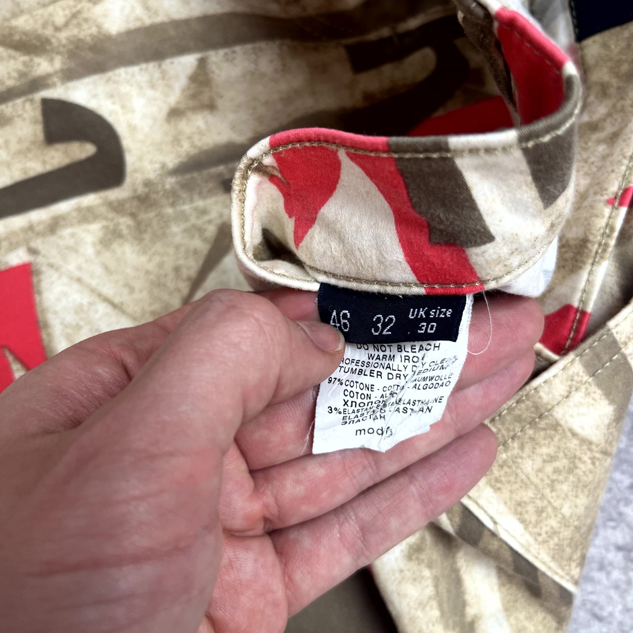 Trussardi Y2K Trussardi Abstract Pants Straight Pink Jeans Size 32 Size 32" / US 10 / IT 46 - 6 Thumbnail