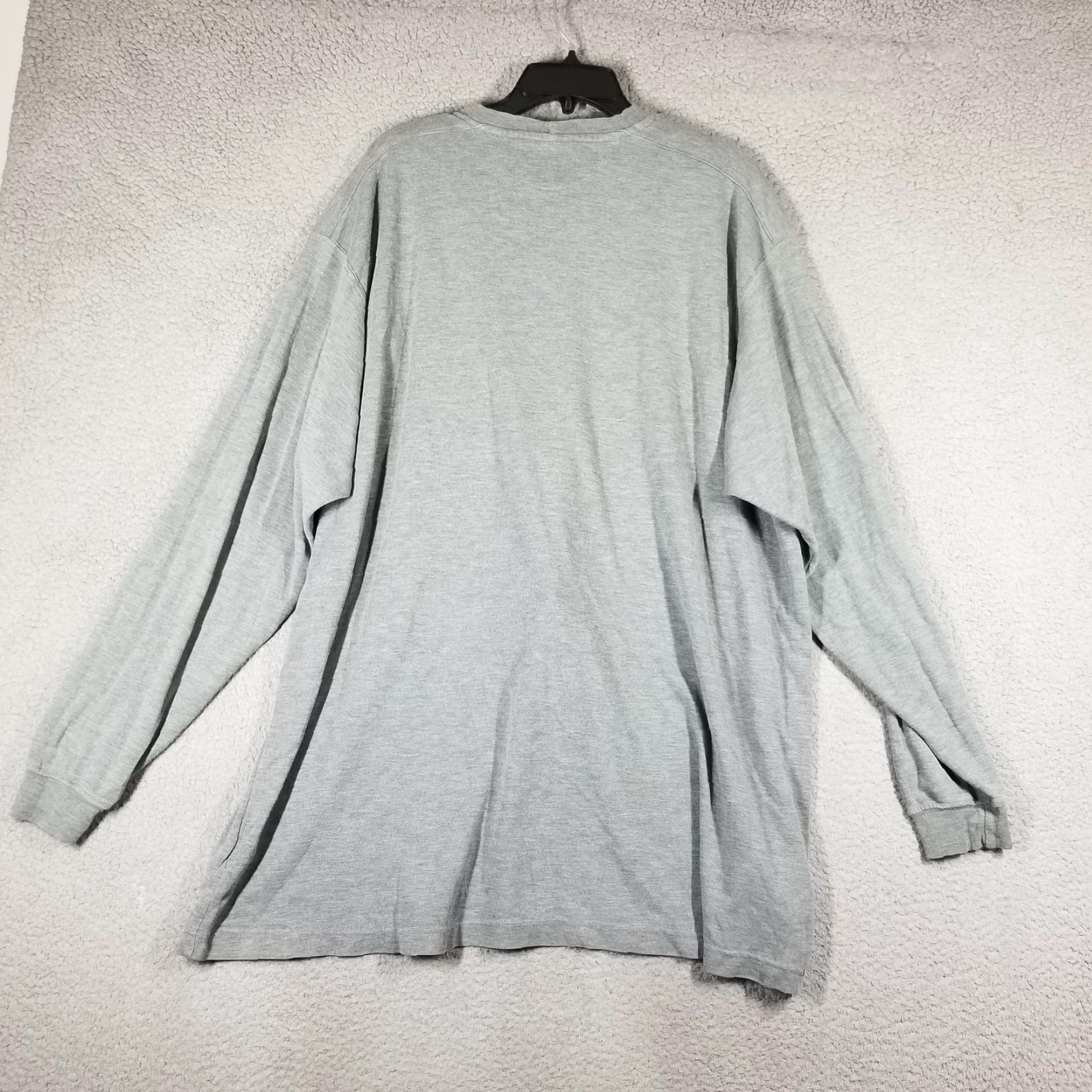 Carhartt Carhartt FR Shirt Mens 3XL Long Sleeve Heather Gray Flame Resistant CAT 2 NFPA 2112 297-31 Jersey Crew Neck Size US XXL / EU 58 / 5 - 2 Thumbnail