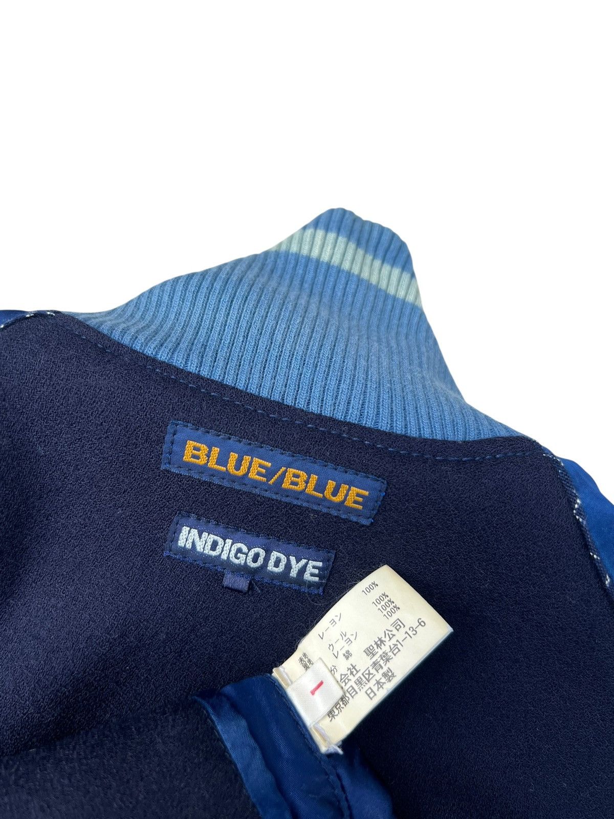 Blue Blue Japan Archive Blue Blue Japan Indigo Dye Souvenir Sukajan Jacket Size US S / EU 44-46 / 1 - 25 Thumbnail