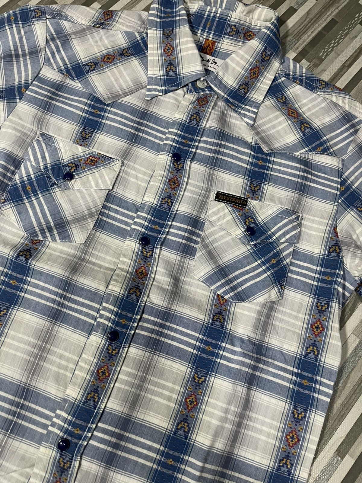 Hysteric Glamour × Vintage Vintage Hysteric Glamour Western Shirts Size S / US 4 / IT 40 - 2 Thumbnail