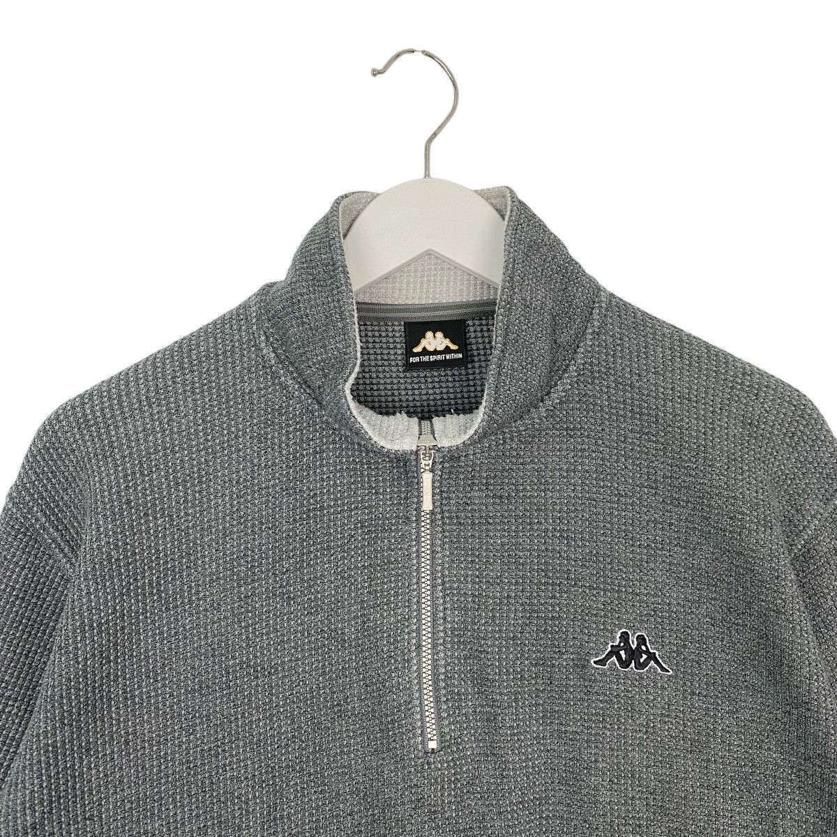 Other Vintage Kappa Quater Zip Small Embroidered Gray Size M Size US M / EU 48-50 / 2 - 4 Thumbnail