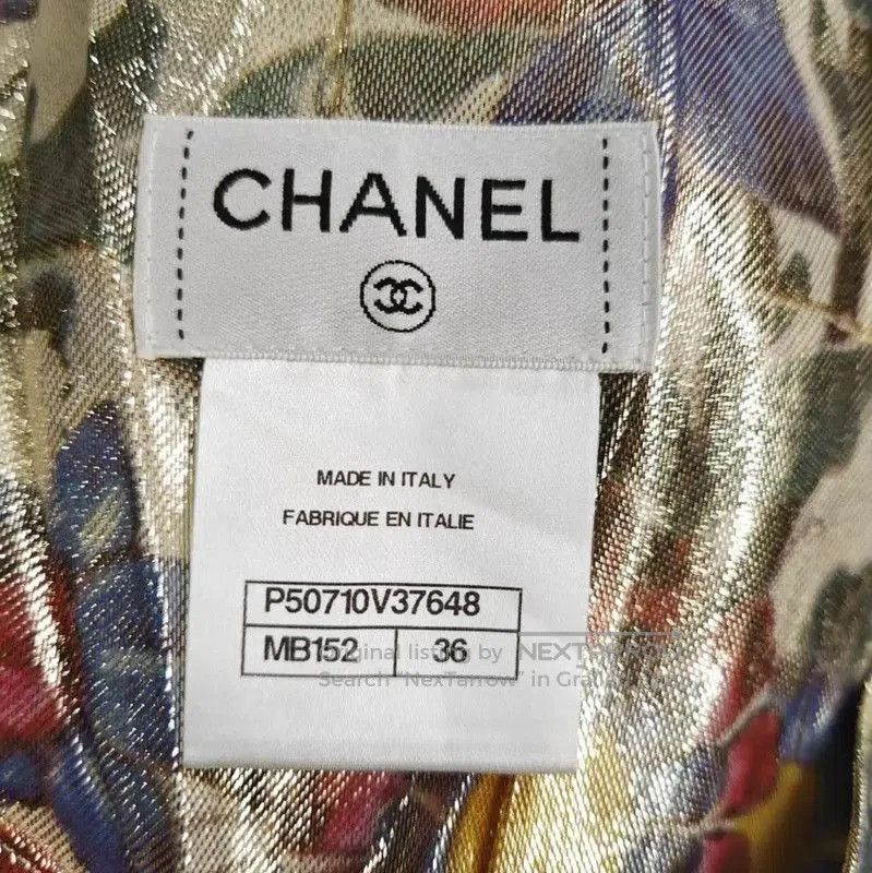 Chanel Chanel Summer Floral Sleeveless Top . Size S / US 4 / IT 40 - 5 Thumbnail