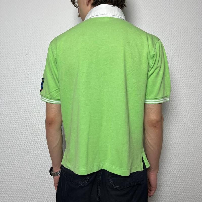 Paul & Shark Paul&Shark Yachting Polo Green Cotton Shirt Logo Size S Size US S / EU 44-46 / 1 - 10 Thumbnail
