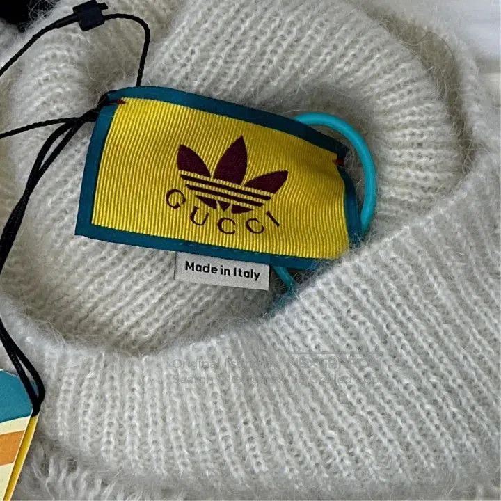 Gucci Gucci x Adidas Ivory Knit Sweater for Women. Size S / US 4 / IT 40 - 4 Thumbnail