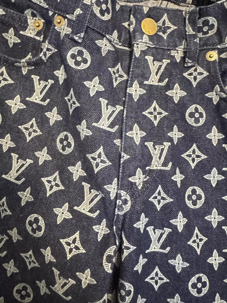 Louis Vuitton Louis Vuitton Low-rise printed jeans Size US 28 / EU 44 - 7 Thumbnail