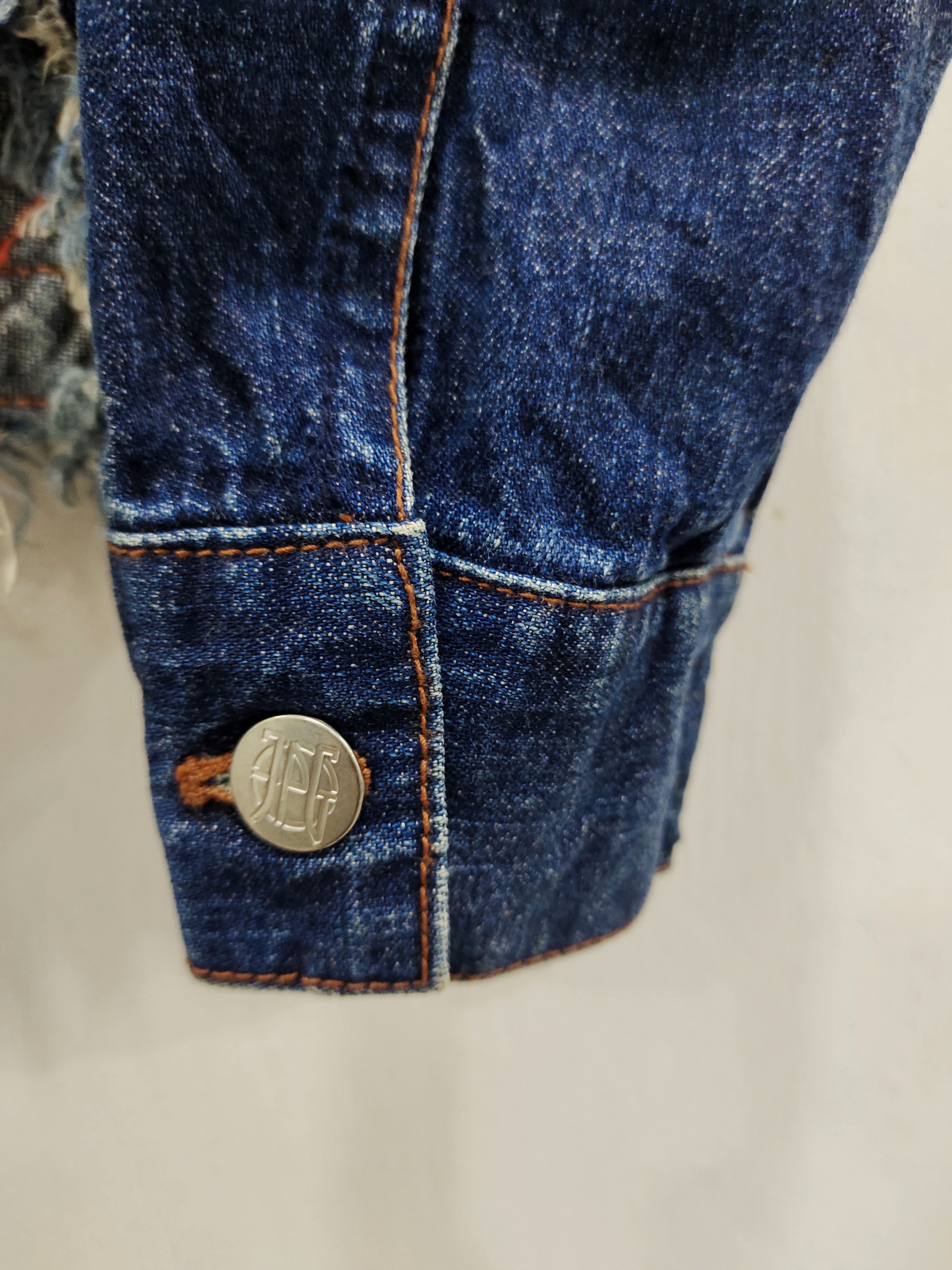 Jean Paul Gaultier Vintage Jean Paul Gaultier Denim Jacket Size S / US 4 / IT 40 - 6 Thumbnail