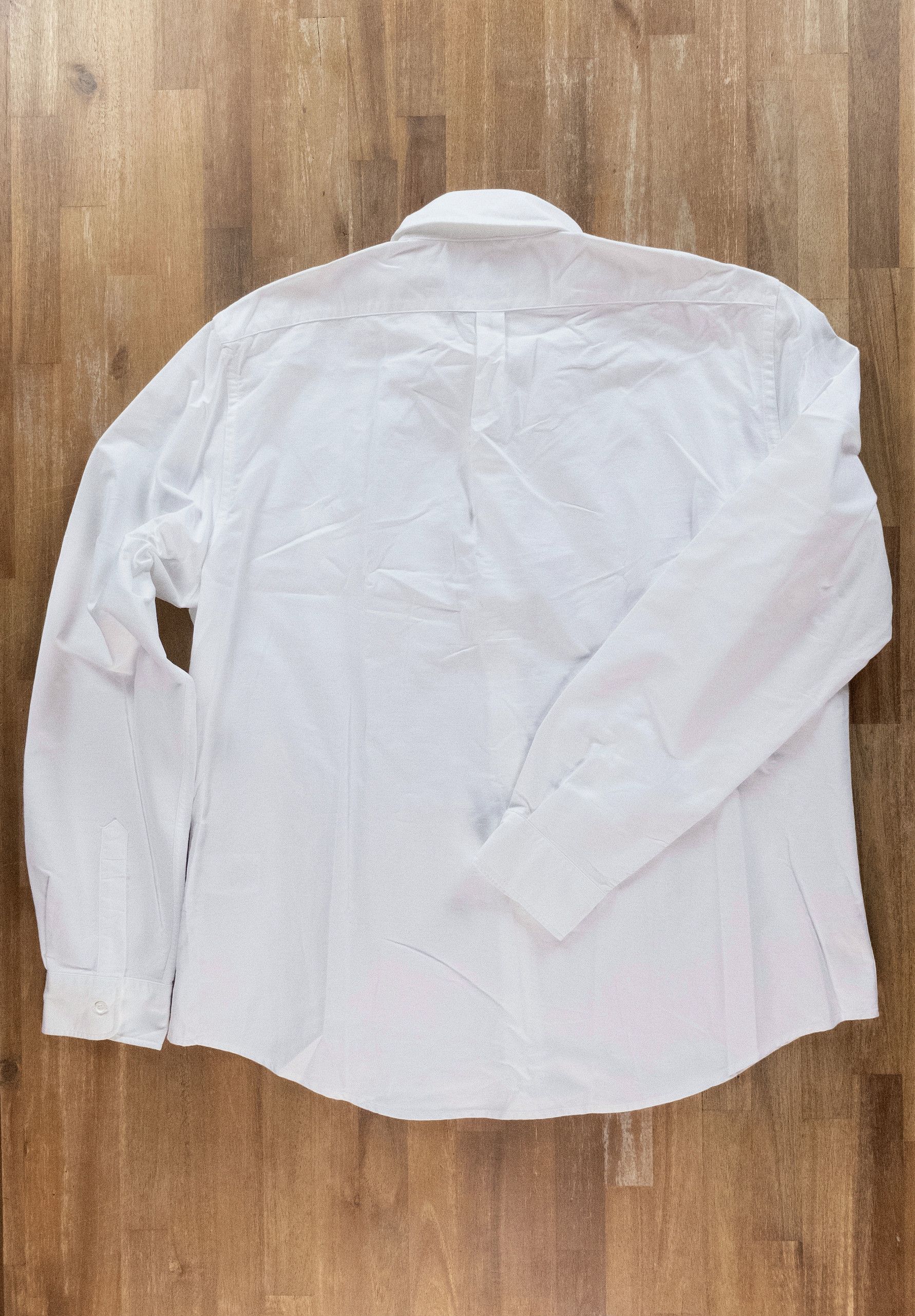 Aspesi ASPESI solid white New Magra 2 Oxford shirt 44 / XL Size US XL / EU 56 / 4 - 7 Thumbnail