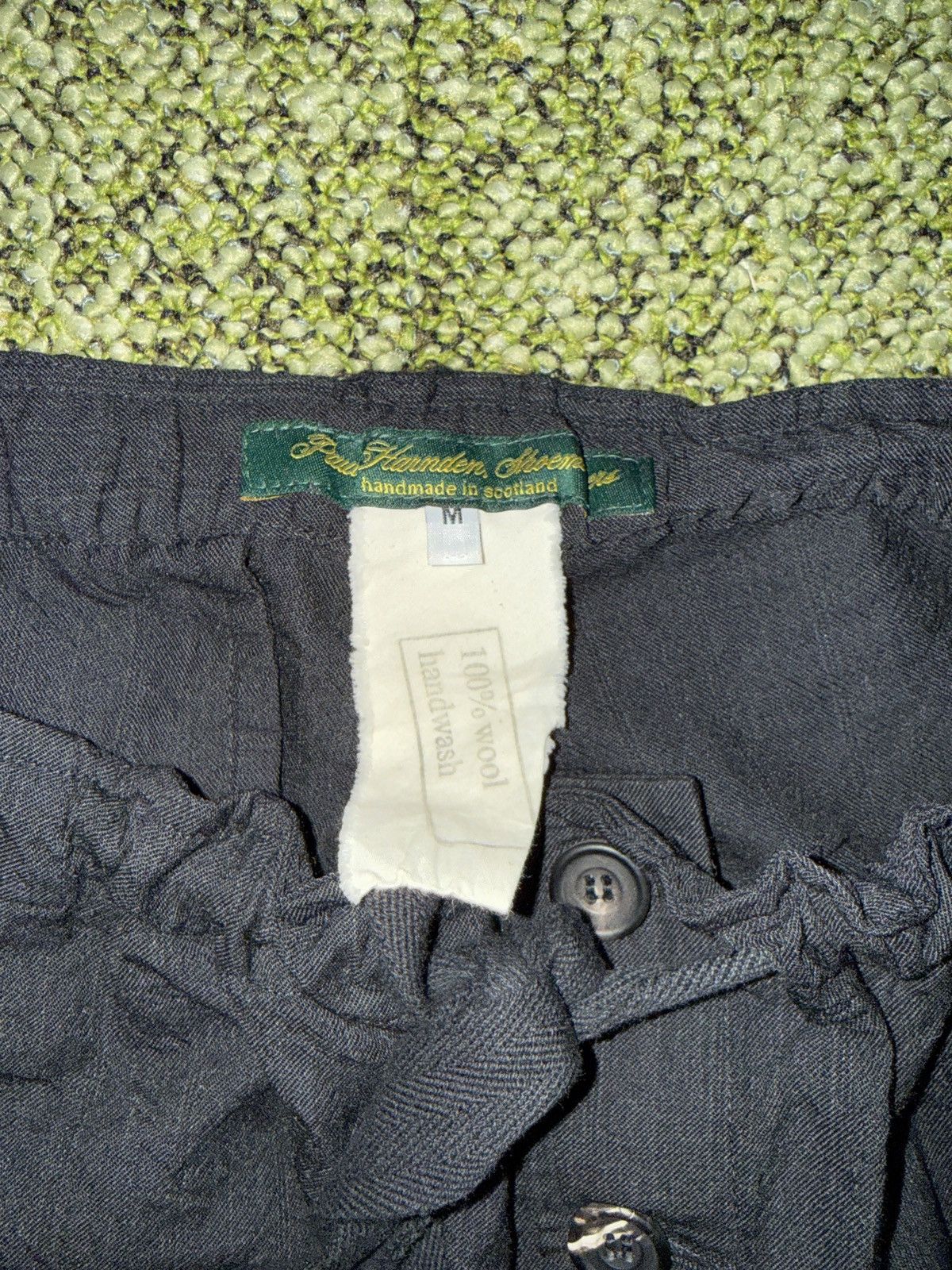Paul Harnden Shoemakers Light Wool Drawstring trousers Size US 34 / EU 50 - 3 Thumbnail