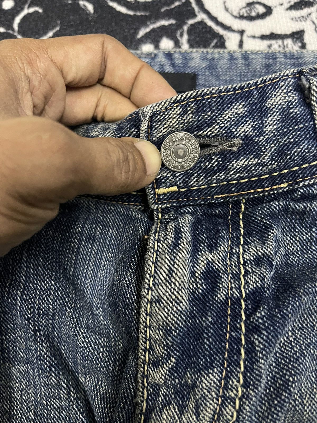 Japanese Brand 90s HYSTERIC GLAMOUR INSPIRED WASHABLE JEANS BRAND JOHNBULL Size US 29 - 9 Thumbnail