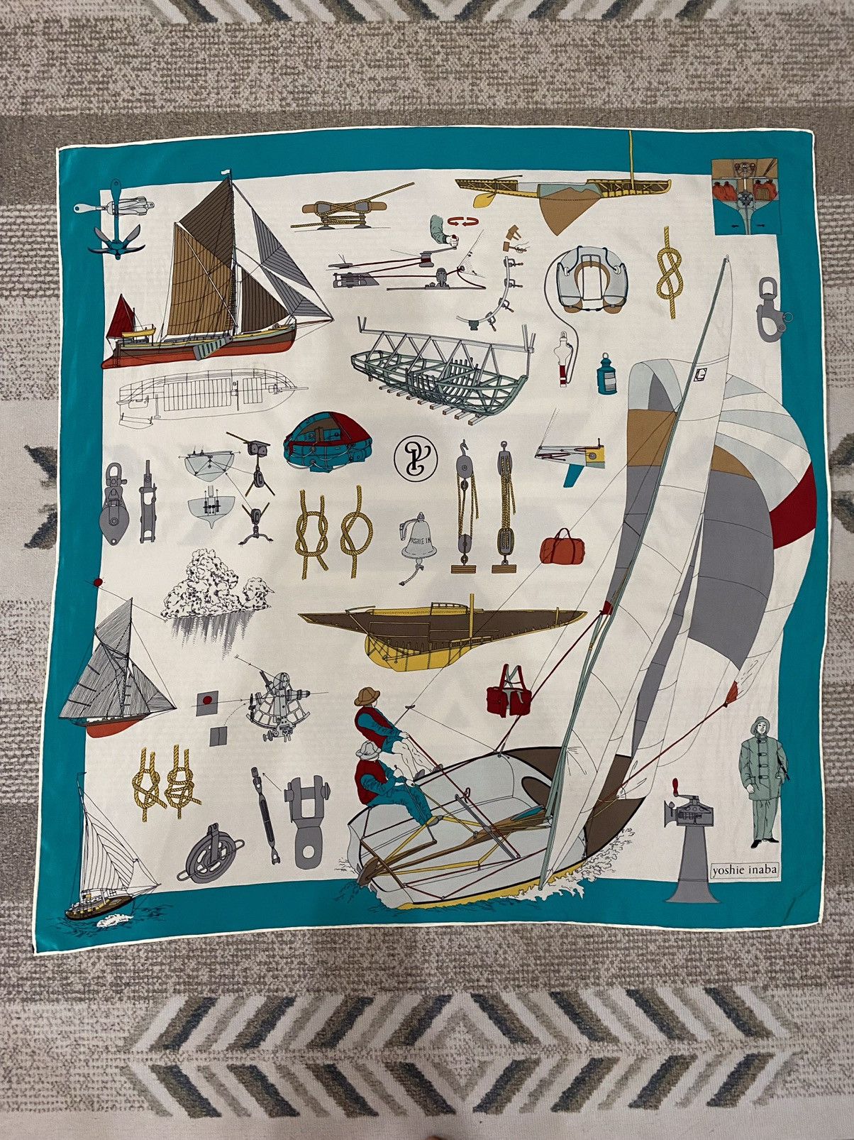 yoshie inaba Japanese Brand Yoshie Inaba Scarves/Handkerchiefs Size ONE SIZE - 3 Thumbnail