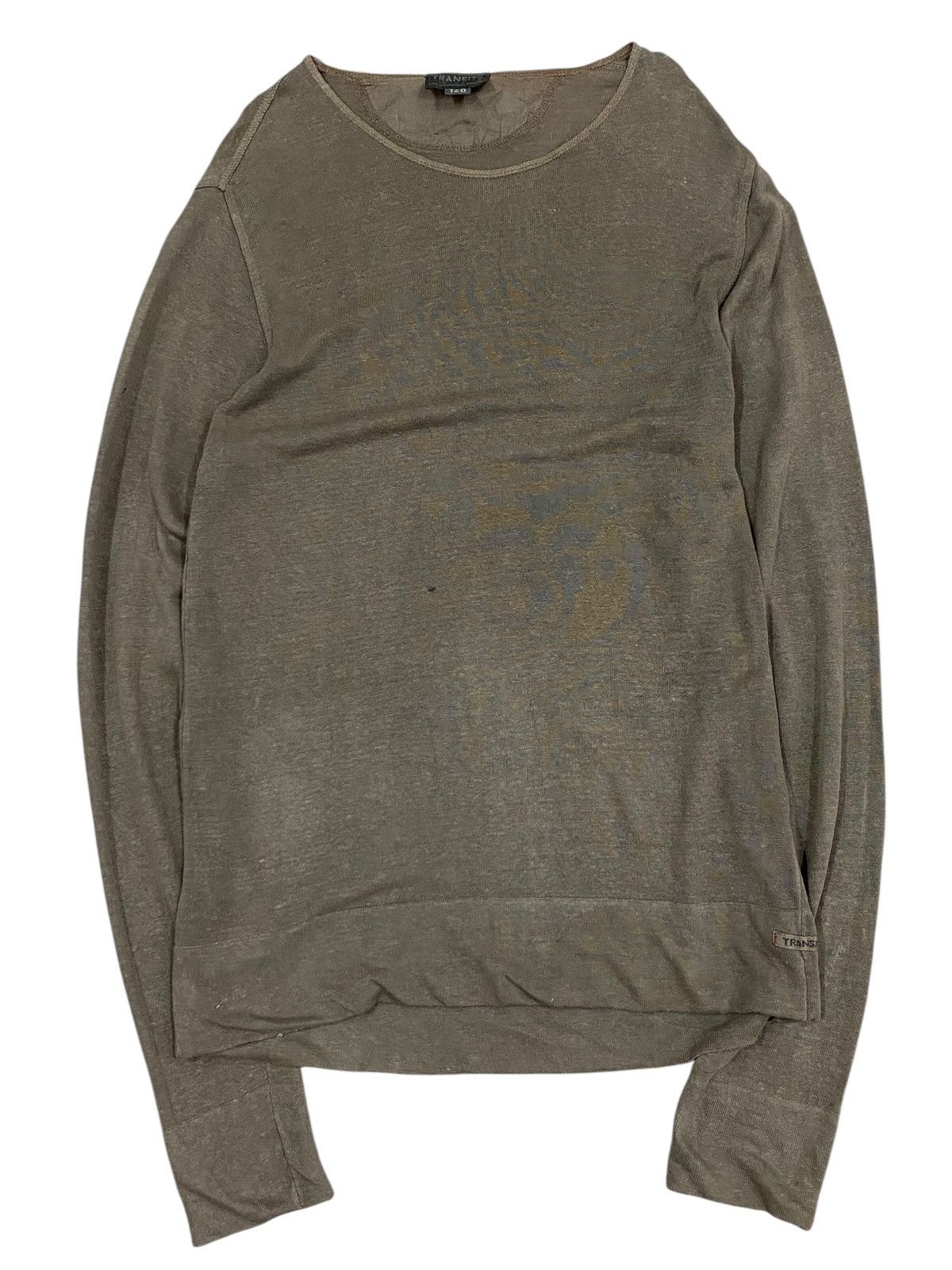 Transit Uomo Vtg Transit Uomo Knitwear Linen Size US M / EU 48-50 / 2 - 1 Thumbnail