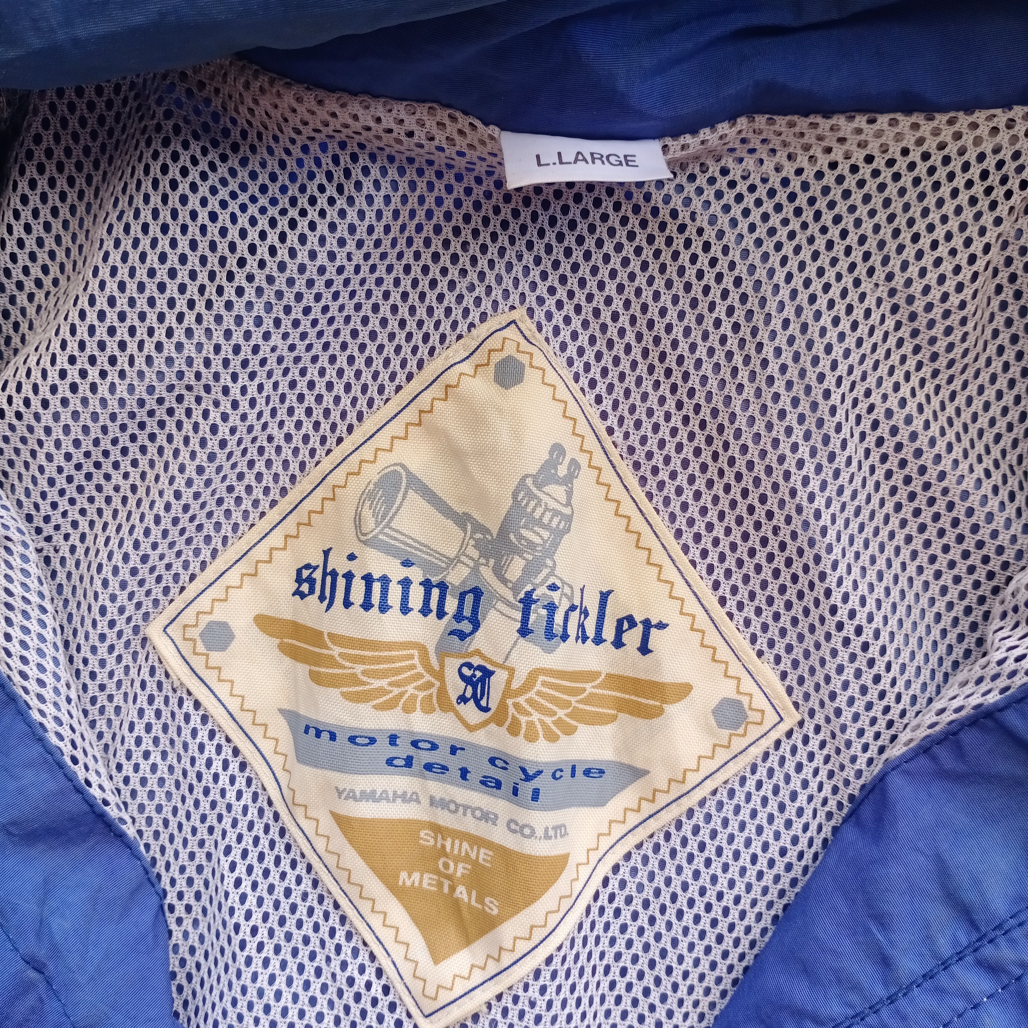 Japanese Brand × Yamaha Vintage Yamaha Shining Tickler Motorcycle Jacket Honda Bell Size US L / EU 52-54 / 3 - 8 Thumbnail