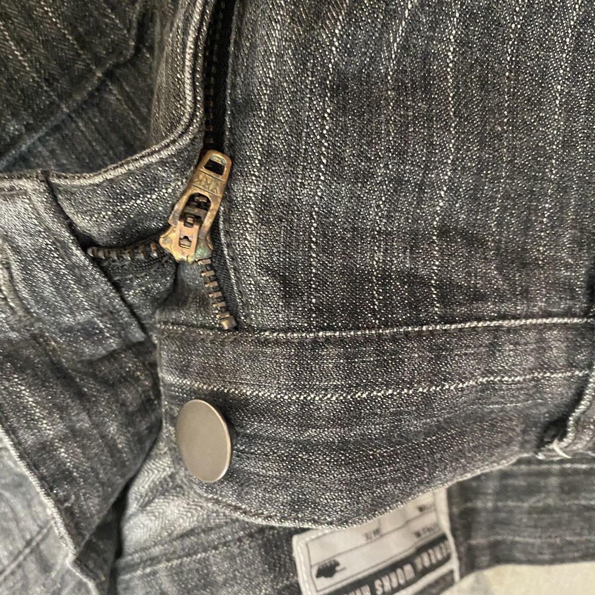 Michel Klein MK Klein Denim Striped General Worker Jeans Size US 30 / EU 46 - 19 Thumbnail