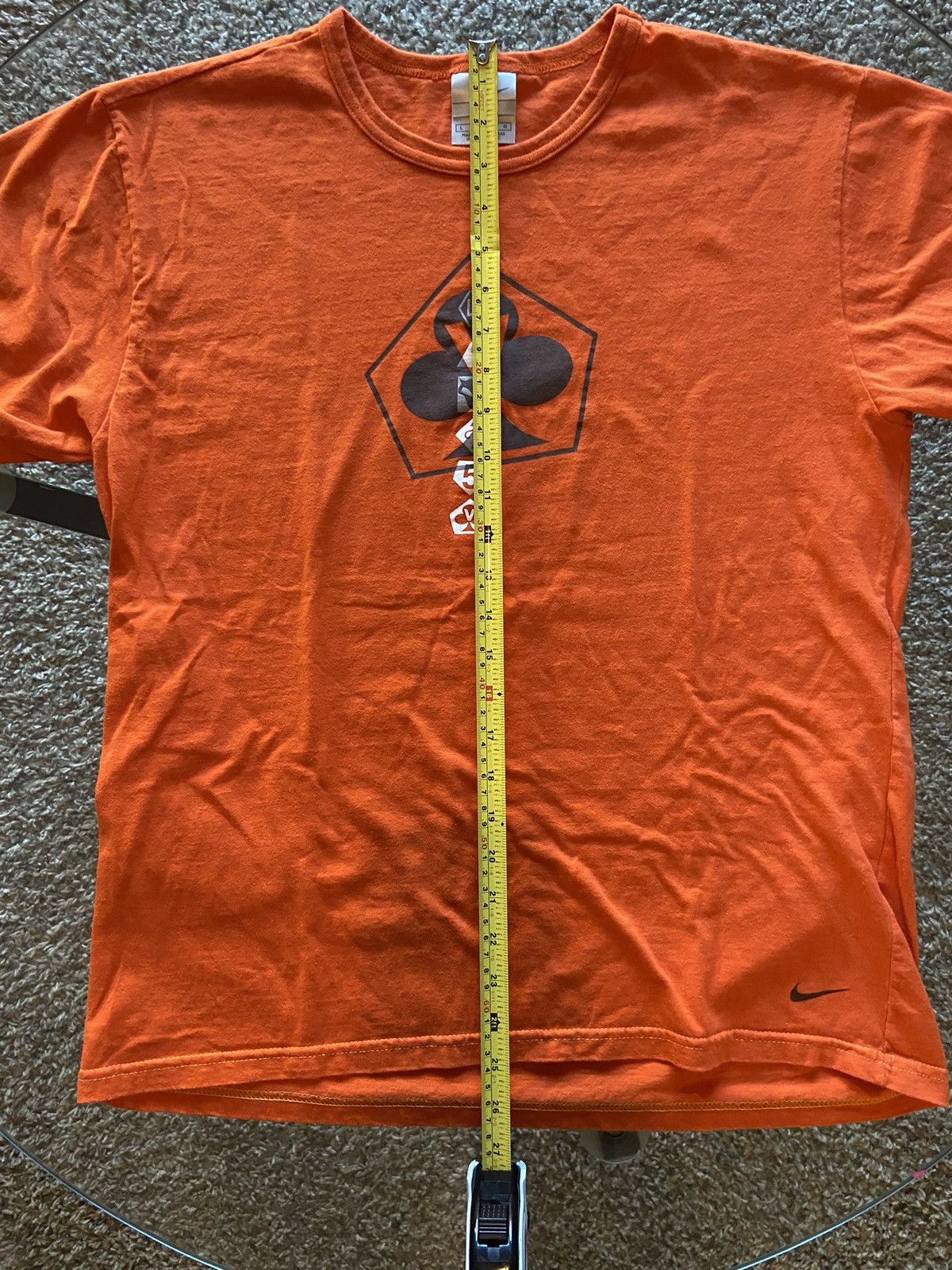 Nike Y2K Silver Tag Fitted Sleeves Nike Tee Size US L / EU 52-54 / 3 - 3 Thumbnail