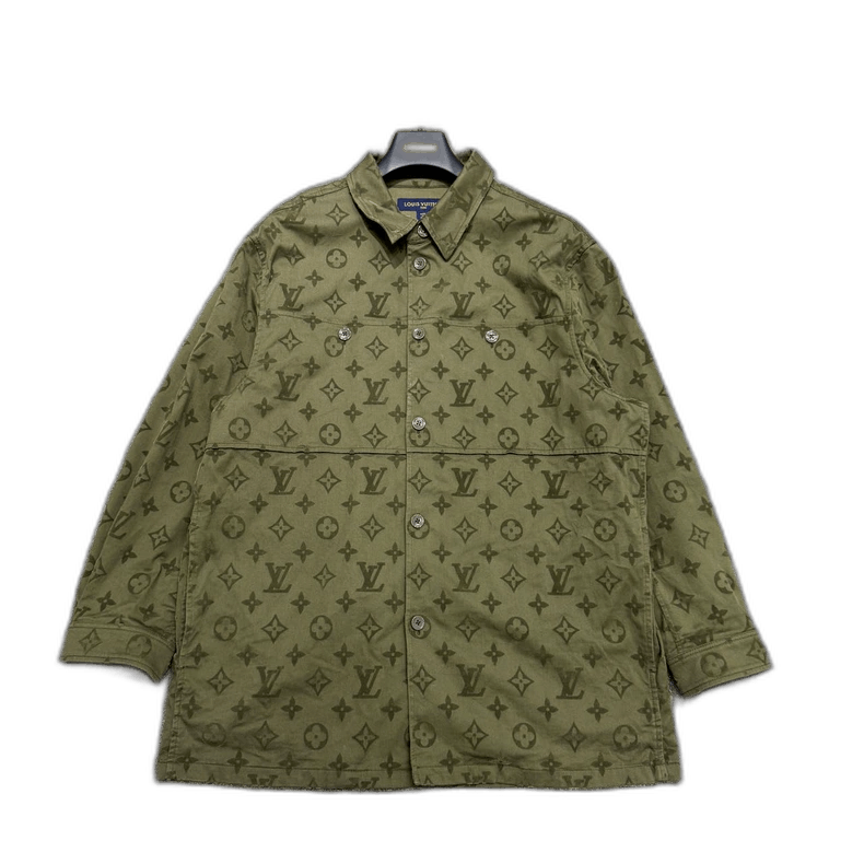 Louis Vuitton Louis Vuitton Floral Print Long Sleeve Shirt-yf Size US XXL / EU 58 / 5 - 1 Thumbnail