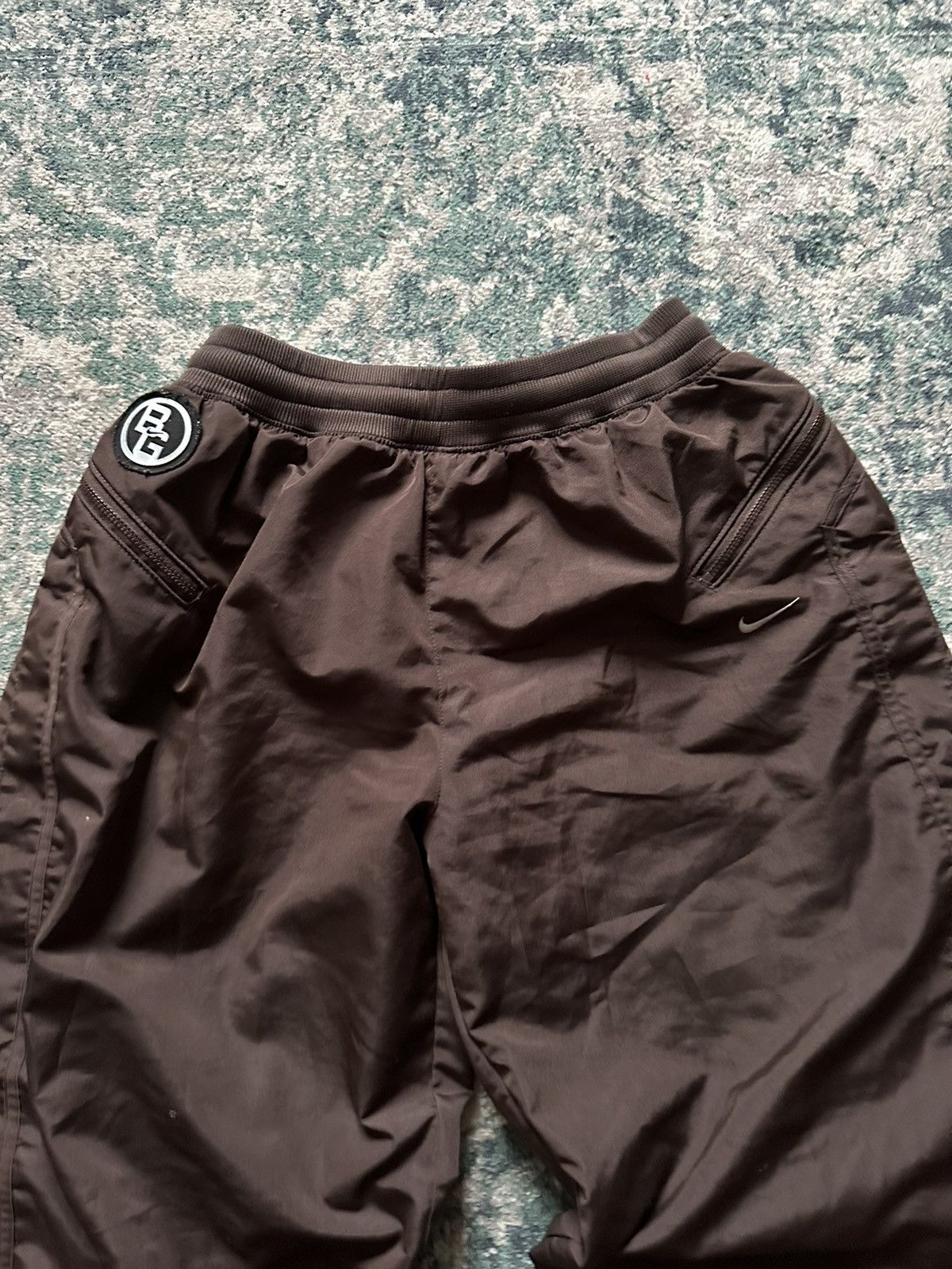 Nike VINTAGE NIKE CRAZY JAPANESE STYLE NYLON TRACK PANTS M Size US 32 / EU 48 - 3 Thumbnail