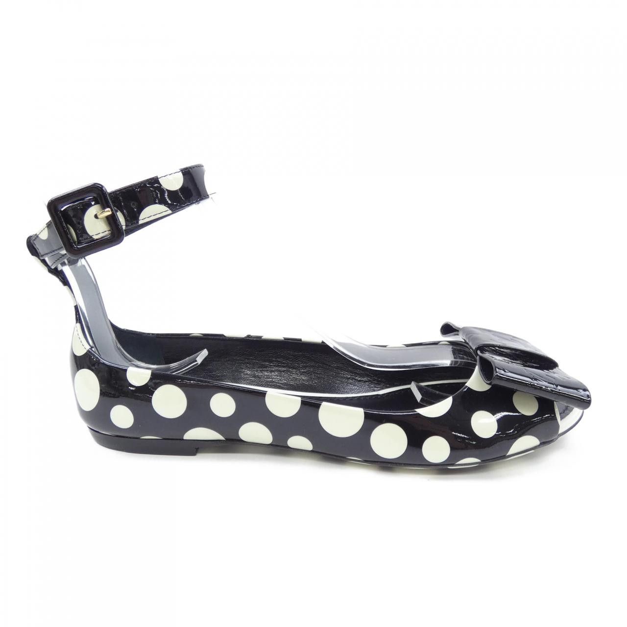Louis Vuitton Louis Vuitton Louis Vuitton LV×YK Yayoi Kusama Flat Shoes Leather Shoes LV×YK DUTY FREE for USA Size ONE SIZE - 1 Thumbnail