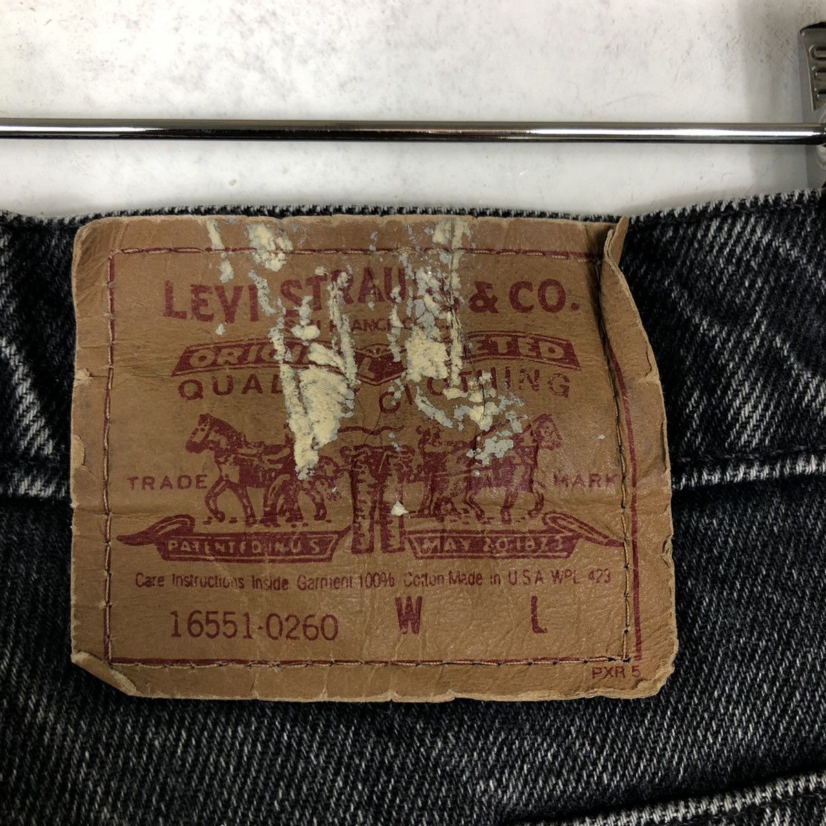 Levi's 🔥80’s VINTAGE LEVI’S DENIM JEANS R SINGLE RARE COLOUR Size US 30 / EU 46 - 13 Thumbnail