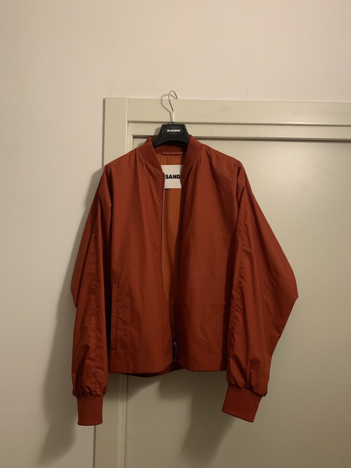 Jil Sander Jil sander 2022 red bomber Size US M / EU 48-50 / 2 - 1 Thumbnail