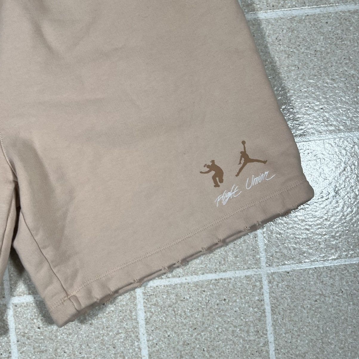 Jordan Brand × Union LA Nike Jordan x Union LA MJ FLC Short White Onyx Size XXL New Size US 38 / EU 54 - 3 Thumbnail