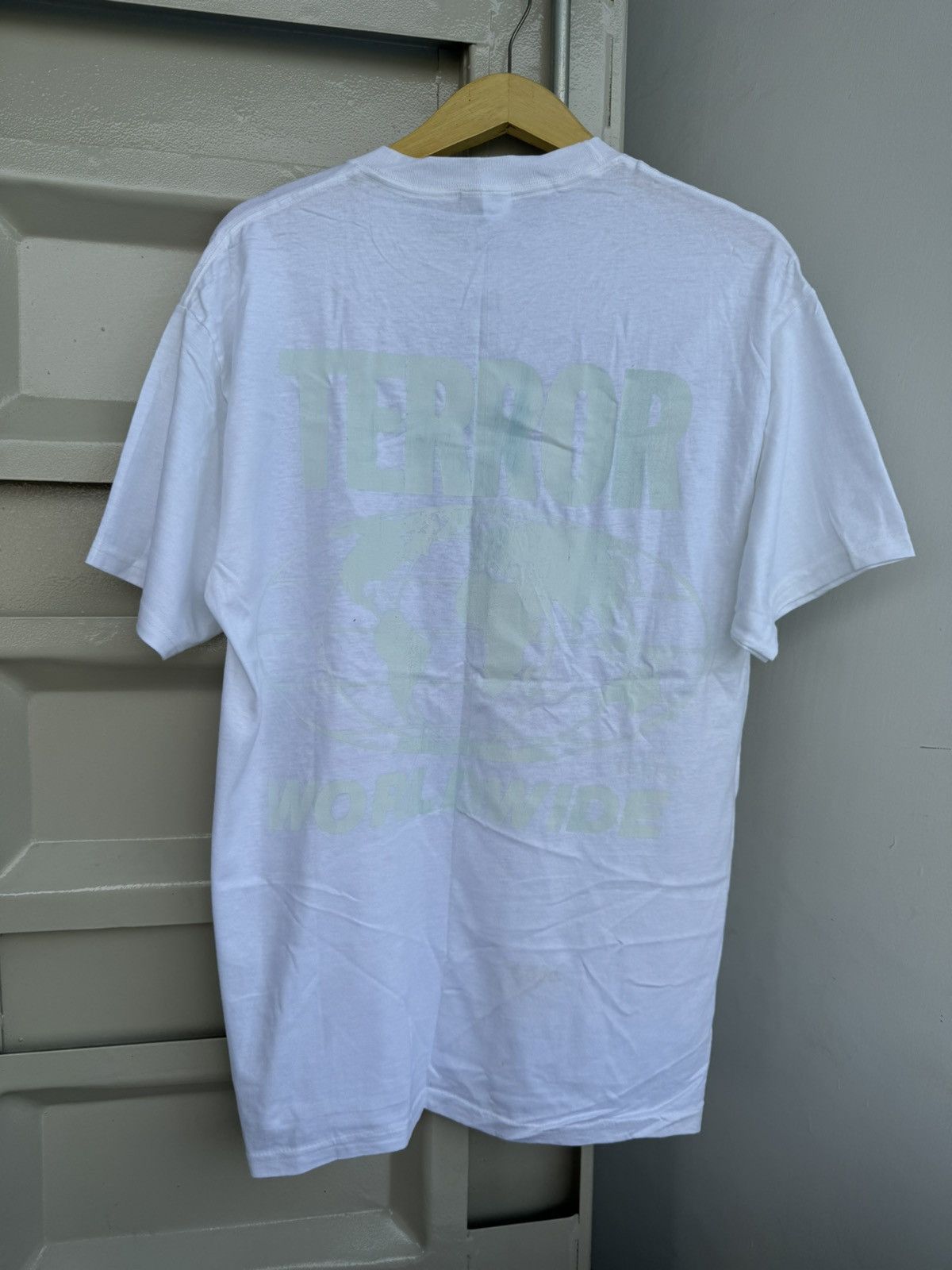 Band Tees × Designer Terror worldwide bilions served Hand printed by Don Rock Size US L / EU 52-54 / 3 - 2 Thumbnail