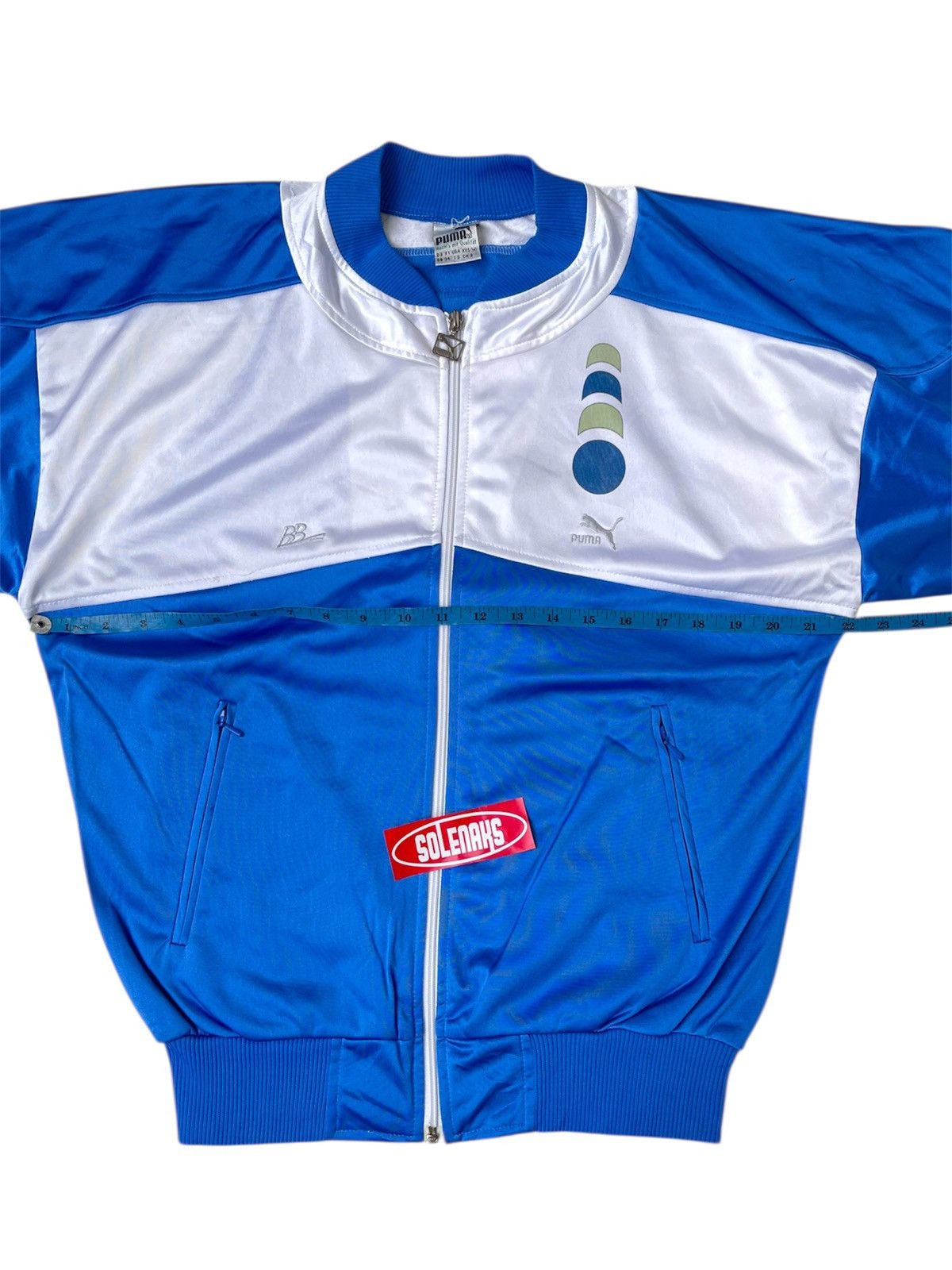 Puma Vintage Puma 1980s Borris Becker tracktop rare Size US M / EU 48-50 / 2 - 5 Thumbnail
