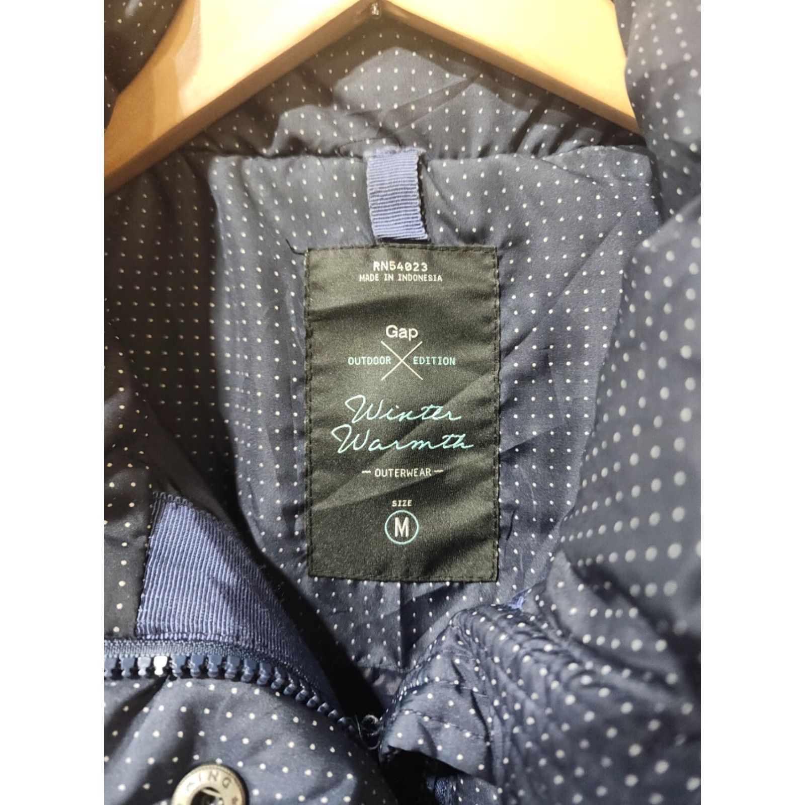 Gap Gap Vest Women's Puffer Nylon Snap Button Casual Warm Blue M Vest Regular Staysoft Size M / US 6-8 / IT 42-44 - 3 Thumbnail
