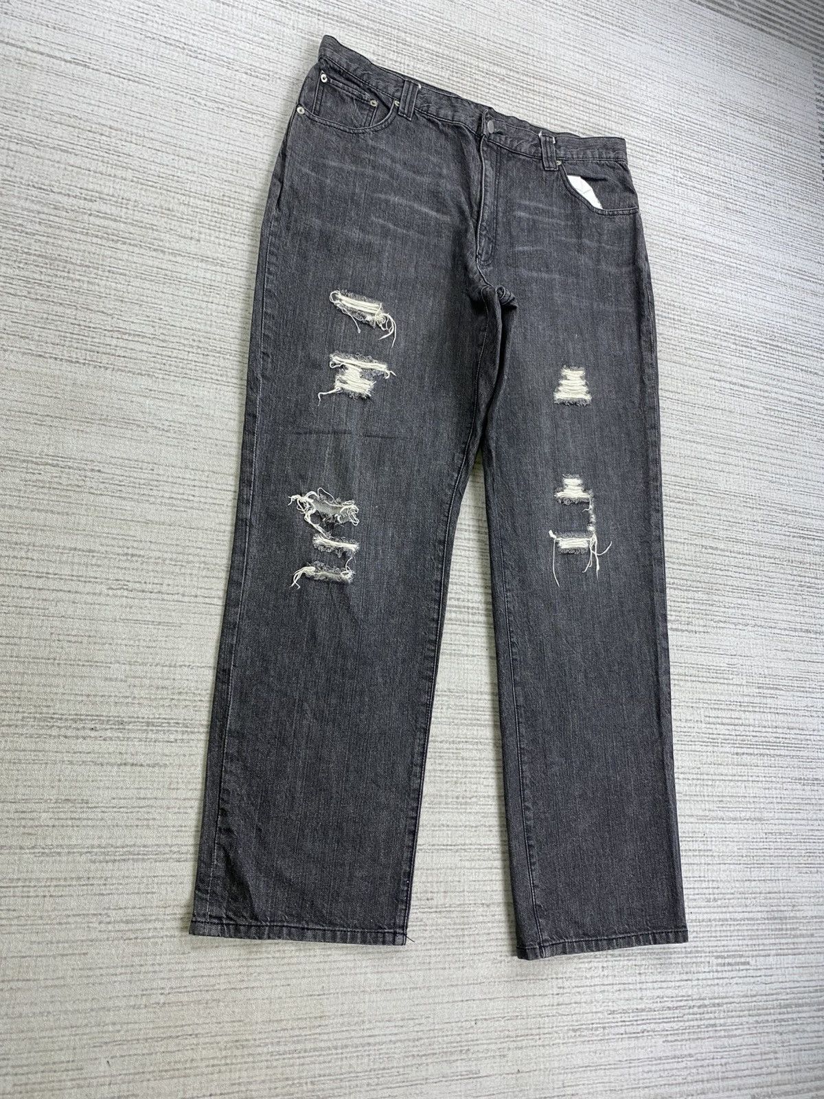 If Six Was Nine × Japanese Brand × Vintage Vintage Amore Puro Double Waist Pocket Pants Size US 38 / EU 54 - 3 Thumbnail