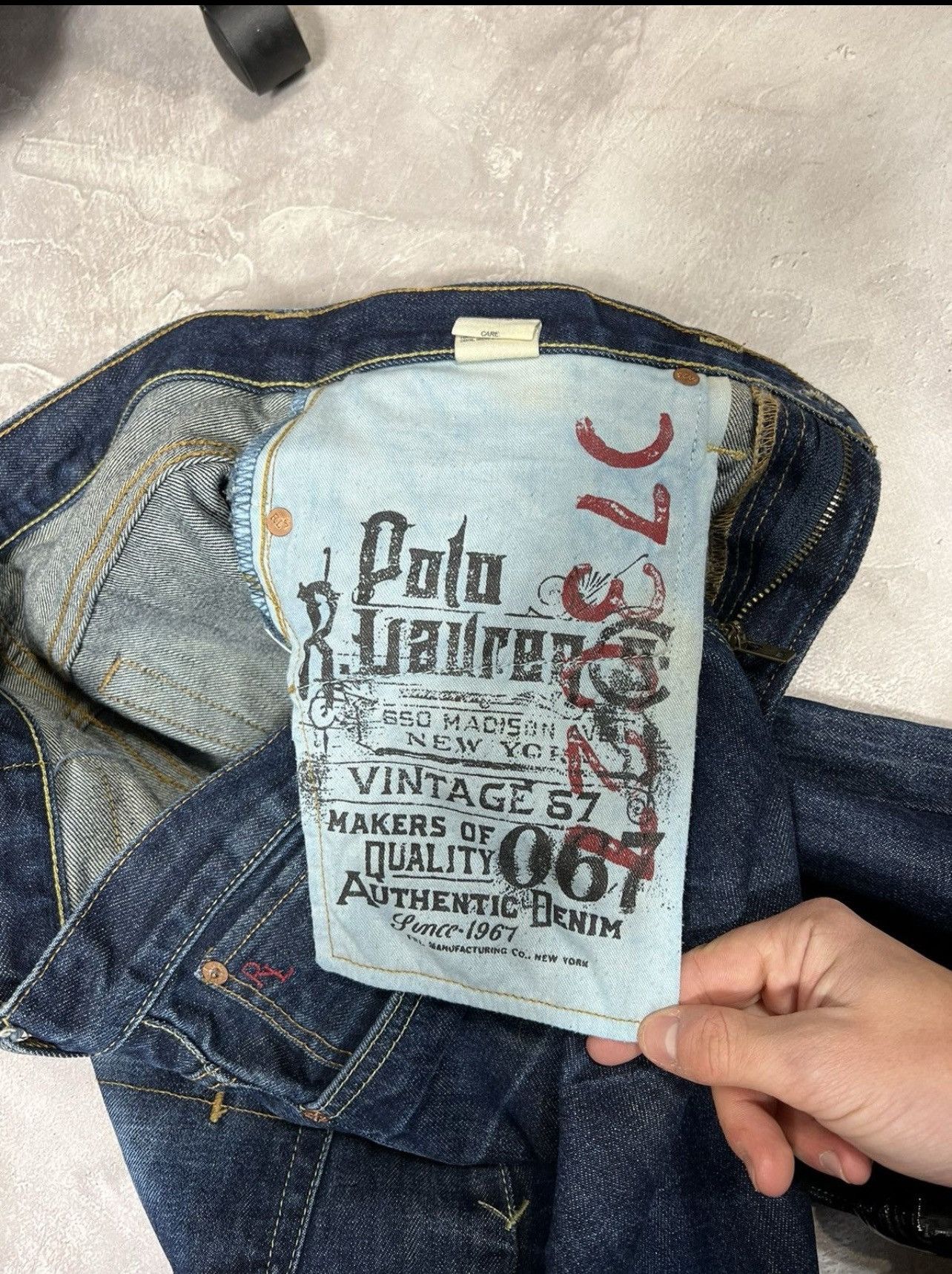 Vintage Vintage Denim Supply Ralph Lauren Denim Jeans Size US 30 / EU 46 - 11 Thumbnail