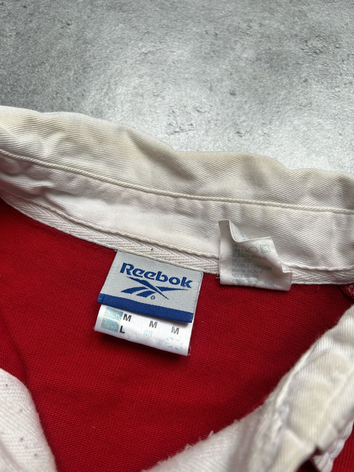 Reebok × Vintage Vintage Reebok Olympic Games Polo Longsleeve Size US M / EU 48-50 / 2 - 5 Thumbnail