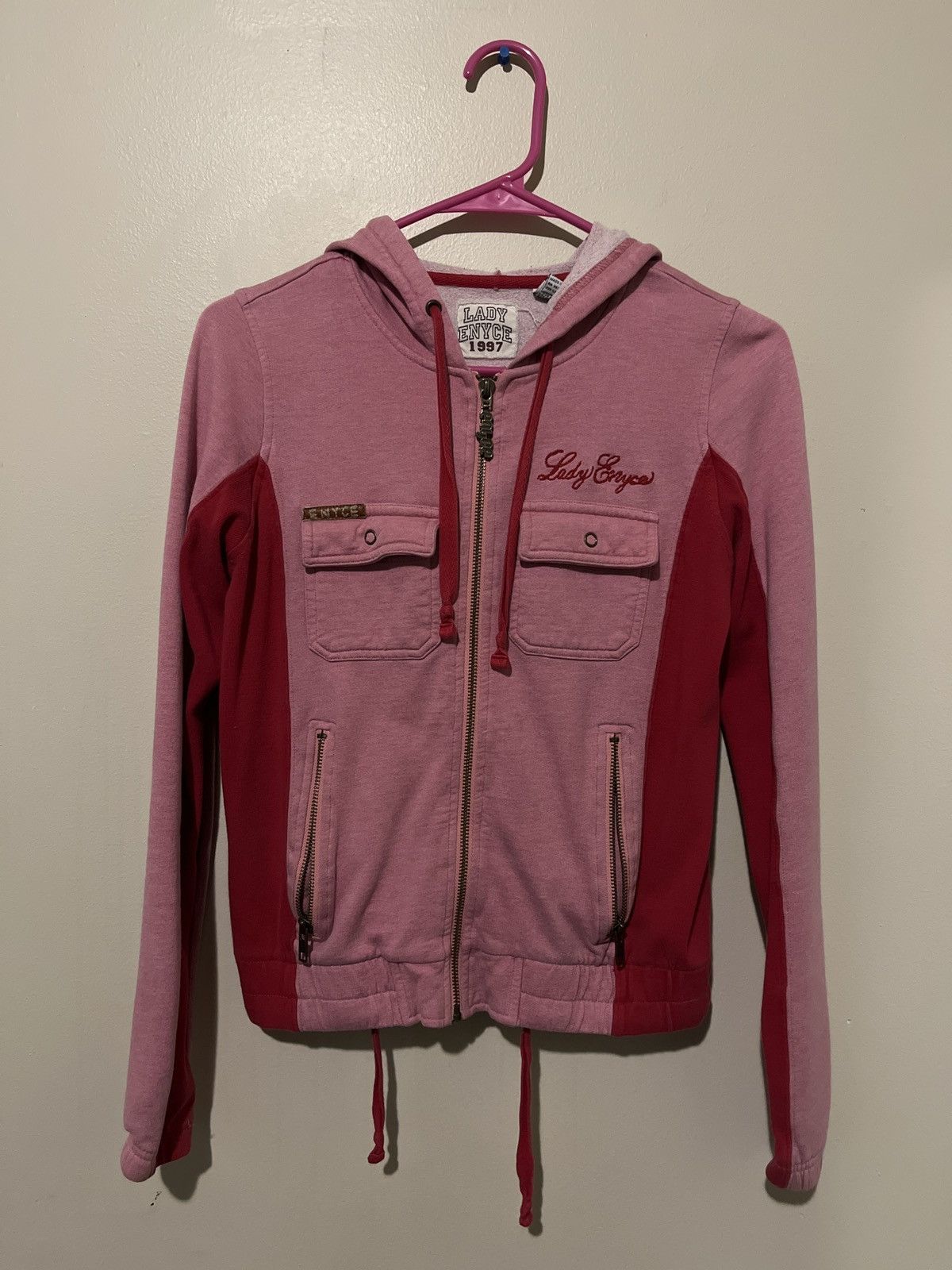 Enyce Lady Enyce Small Hoodie Pink Red Size S / US 4 / IT 40 - 1 Thumbnail