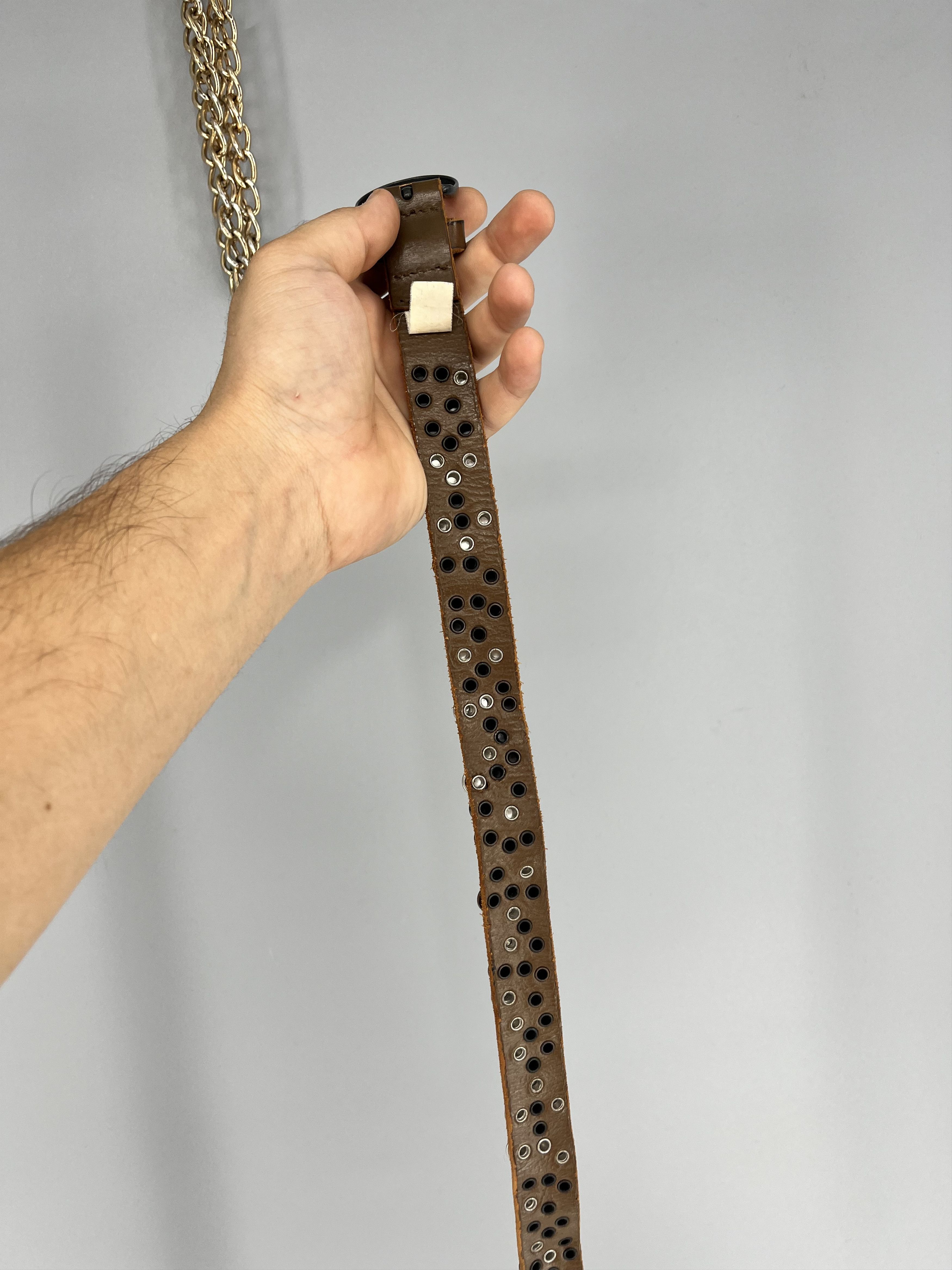 Japanese Brand Vintage 90s Punk Belt Leather Band Rock Y2K 90s Y2K Size ONE SIZE - 7 Thumbnail