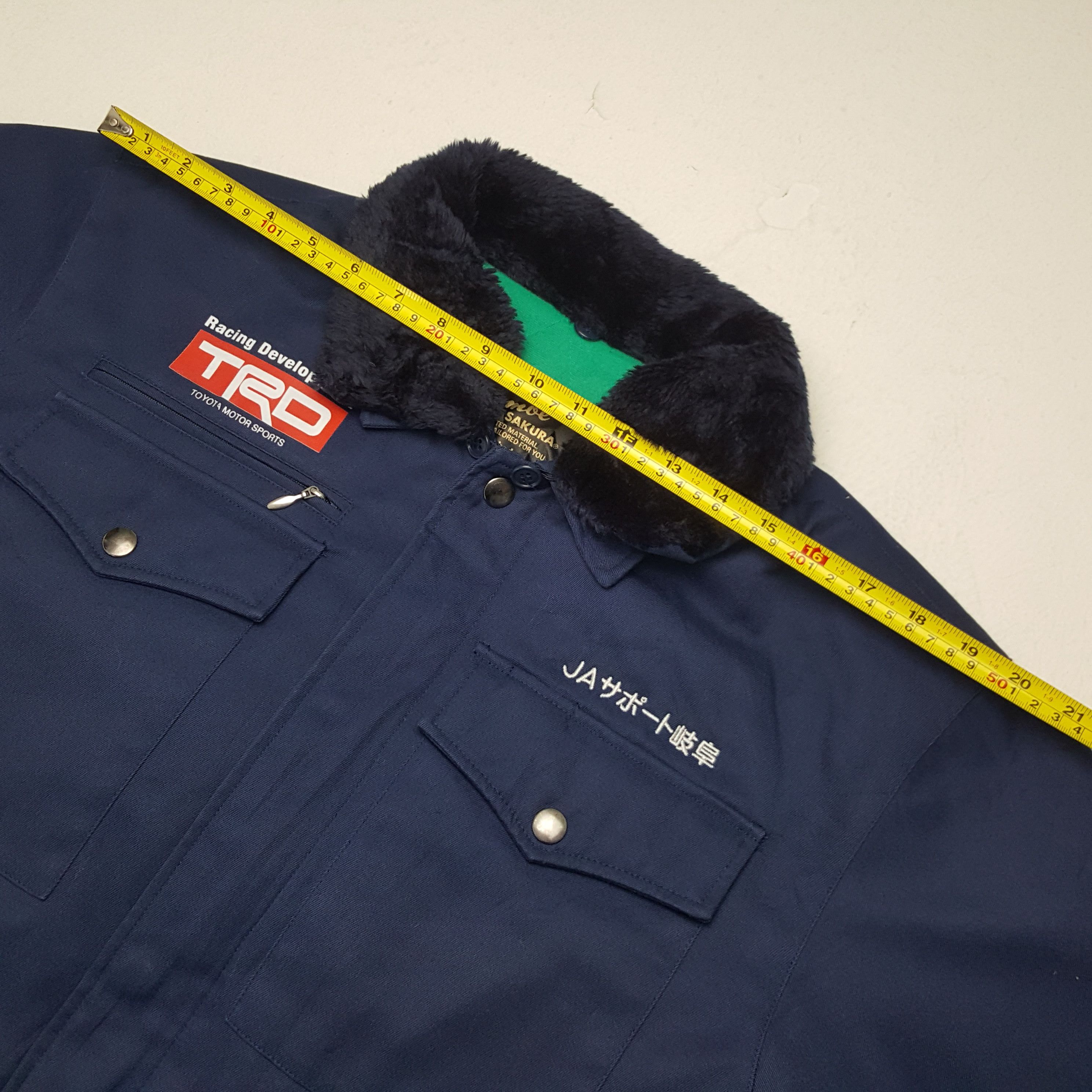 Japanese Brand × Vintage Vintage Racing Development TRD Toyota Team Custom Jacket Size US L / EU 52-54 / 3 - 7 Thumbnail