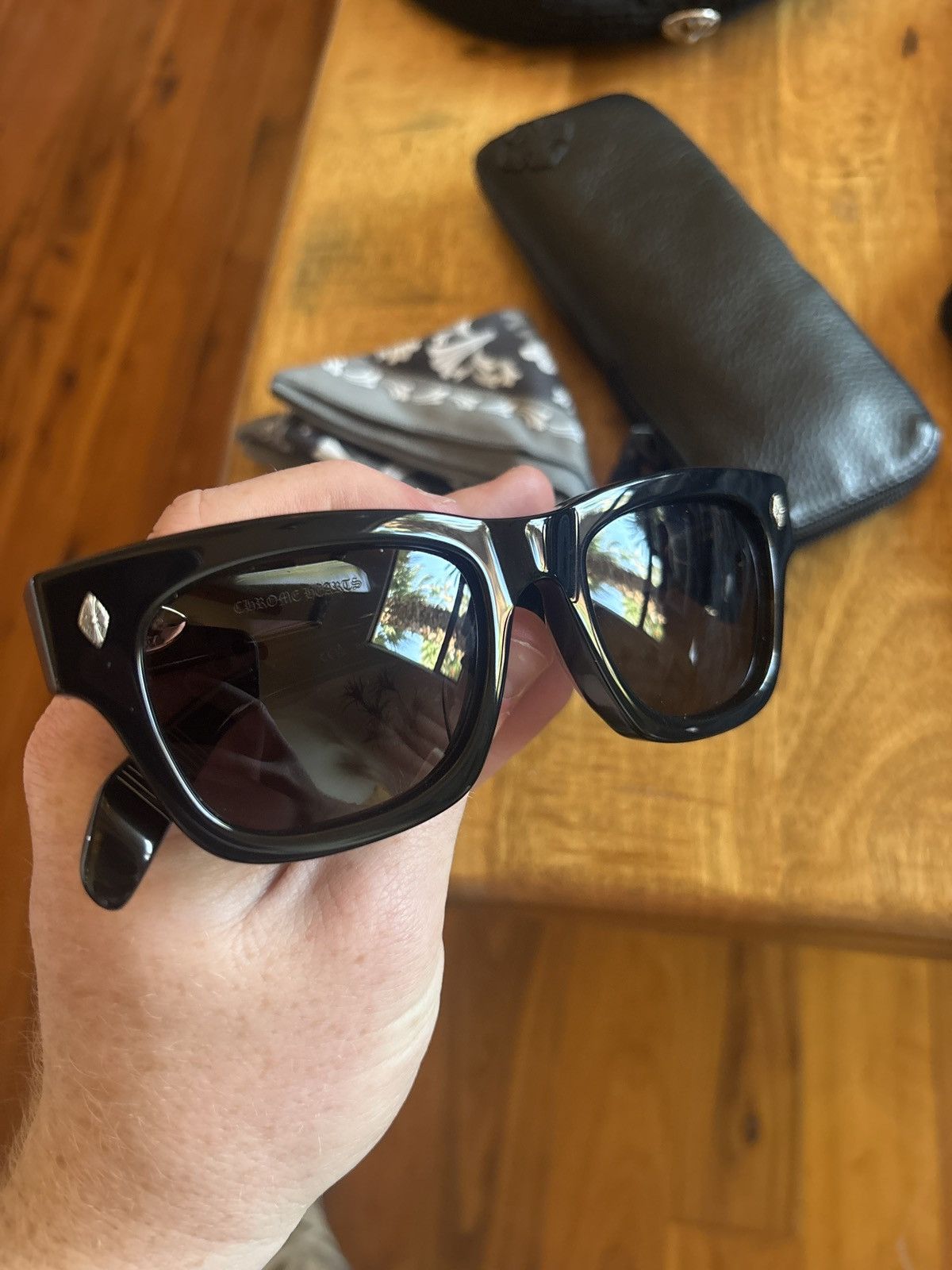 Chrome Hearts Chrome Hearts Dick Fitzener Glasses Size ONE SIZE - 2 Thumbnail