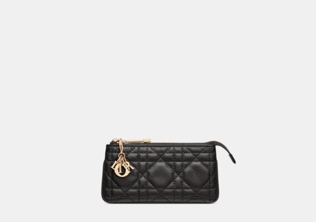 Dior o1w1db10425 S0972O Size: OS / Zipped Key Case in Black Size ONE SIZE - 1 Thumbnail