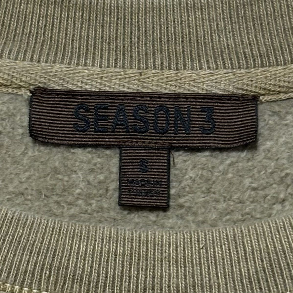 Yeezy YEEZY SEASON 3 FLEECE CREWNECK SWEATSHIRT YZY SZN Size US S / EU 44-46 / 1 - 7 Thumbnail