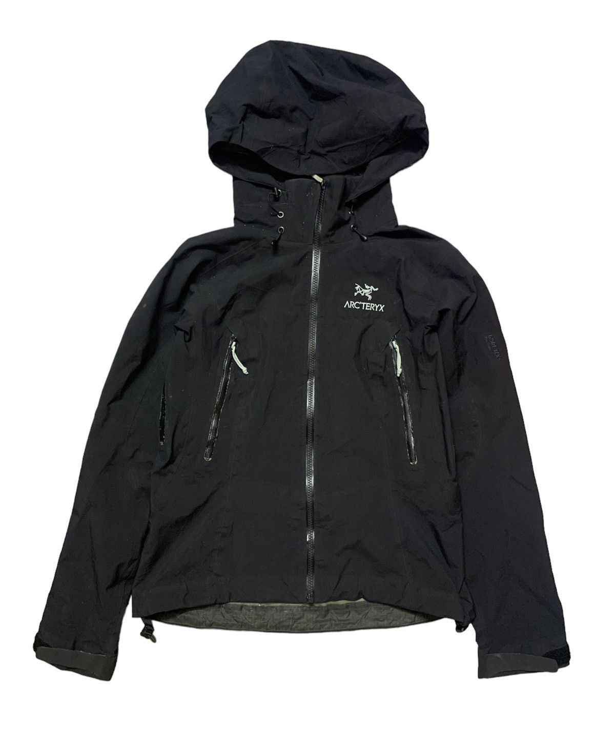 Image of Arcteryx x Goretex Vintage Arc’Teryx Beta Ar Goretex Pro Shell Womens in Black (Size Small)