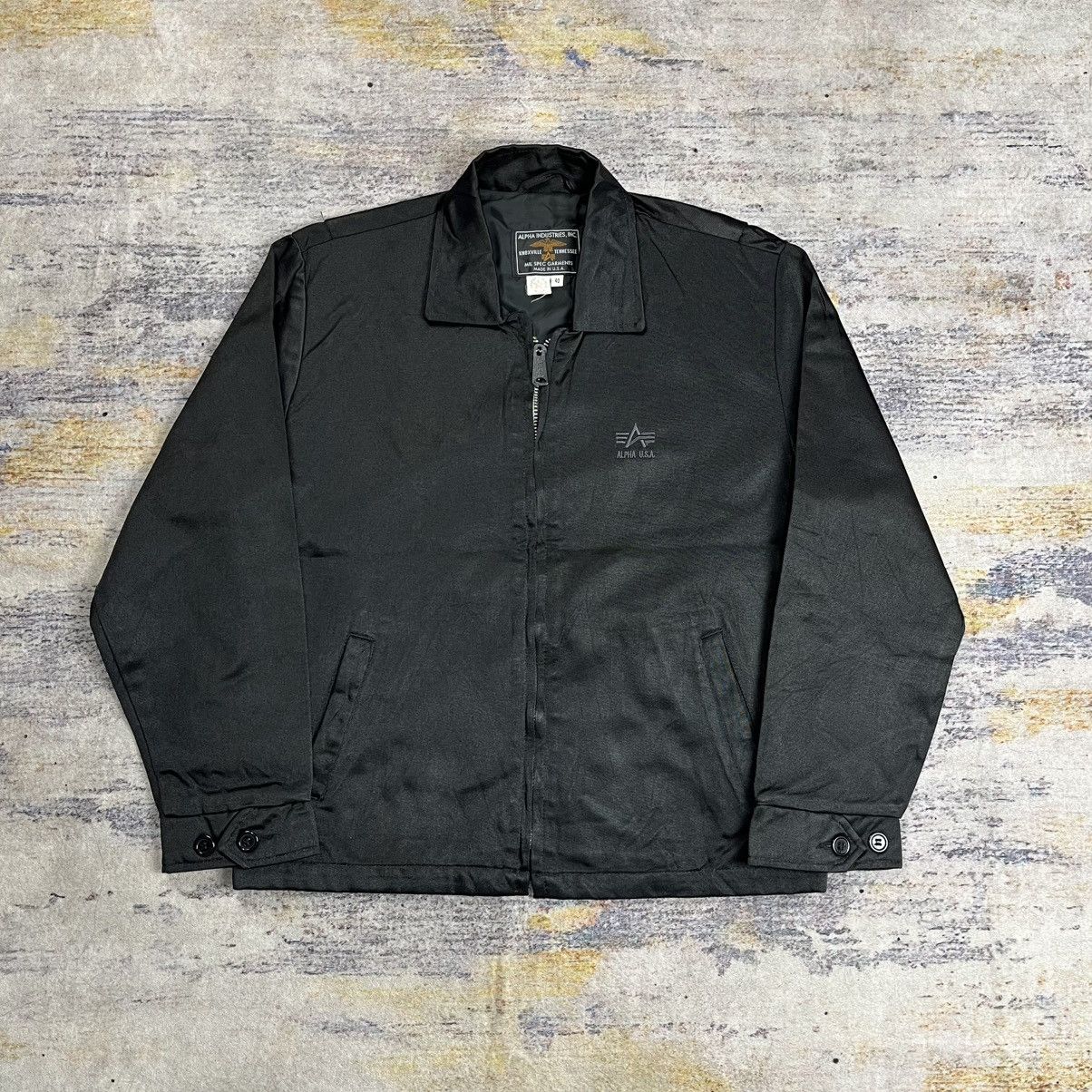 Alpha Industries Alpha Industries nylon rayon work jacket Size US L / EU 52-54 / 3 - 1 Thumbnail