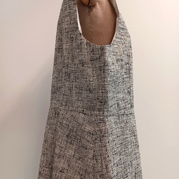 Lafayette 148 Lafayette 148 Linen-Blend Sleeveless Button Front Dress - 10 Size L / US 10 / IT 46 - 7 Thumbnail