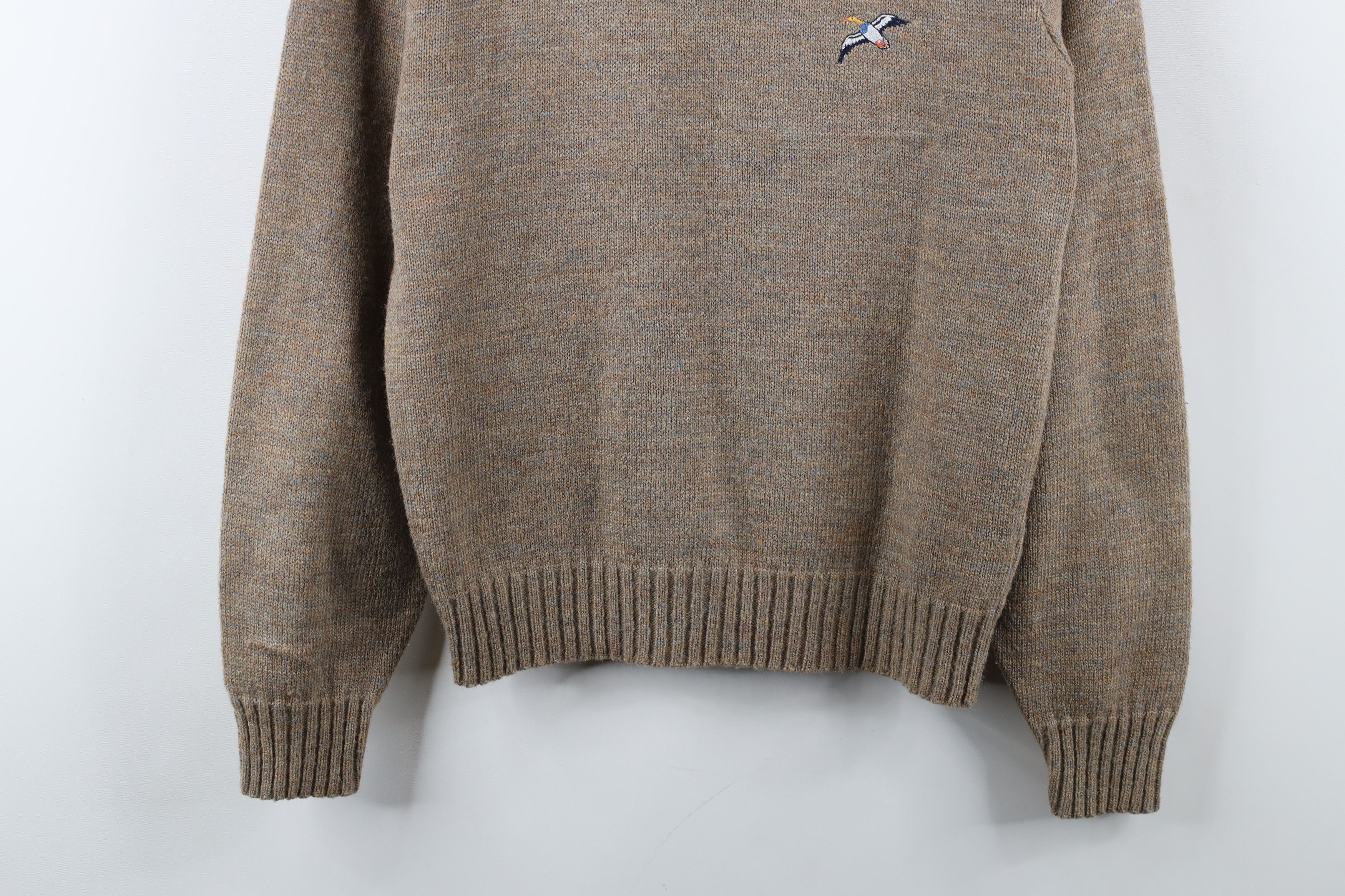 Vintage Vintage 70s Streetwear Fleck Duck Knit Crewneck Sweater USA Size US S / EU 44-46 / 1 - 3 Thumbnail