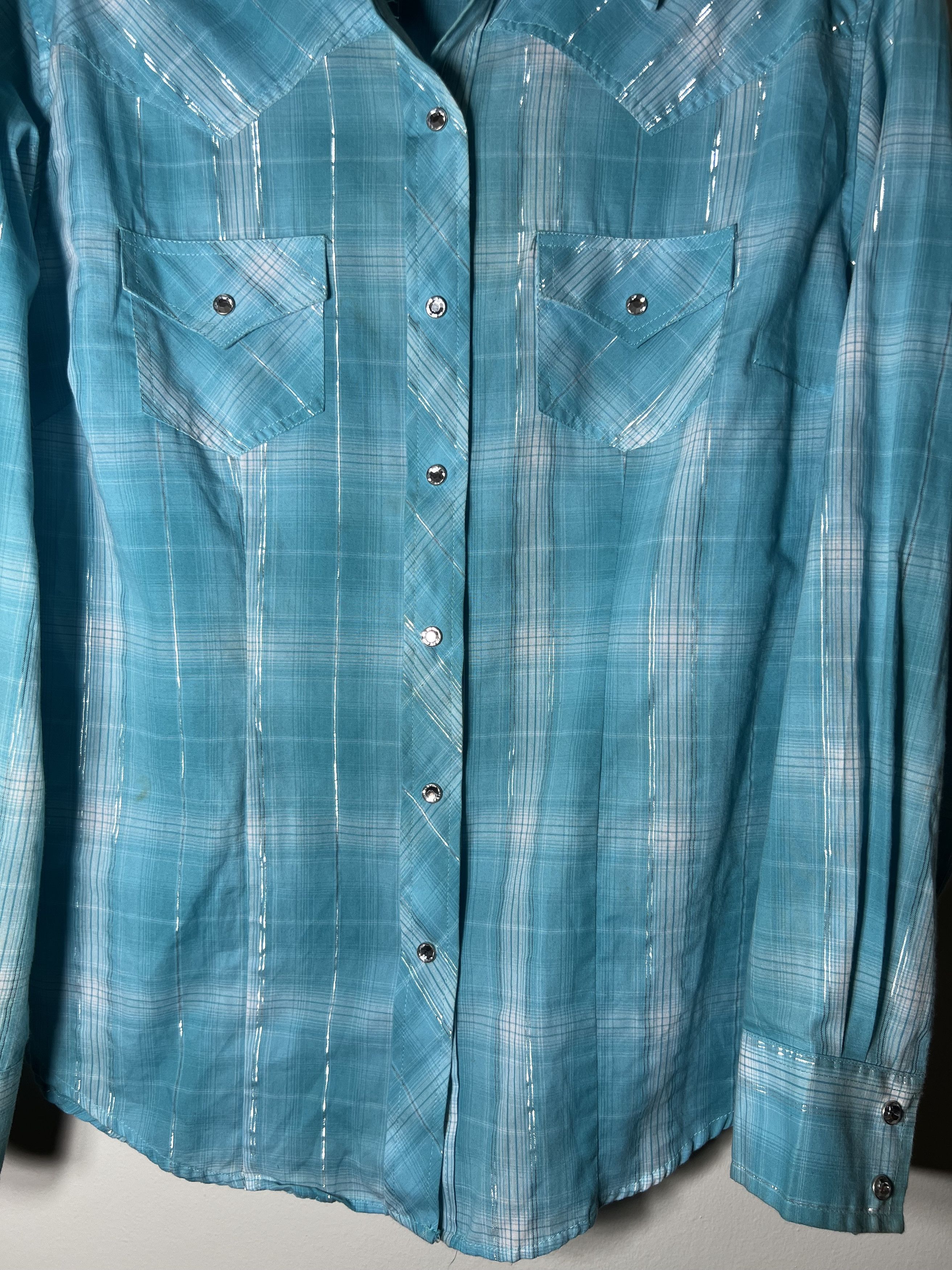 Other × Vintage Vintage Y2K Cumberland Outfitters Western Long Sleeve Size L / US 10 / IT 46 - 2 Thumbnail