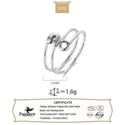 Other 925 Sterling Silver Rings Jewelry Size ONE SIZE - 4 Thumbnail