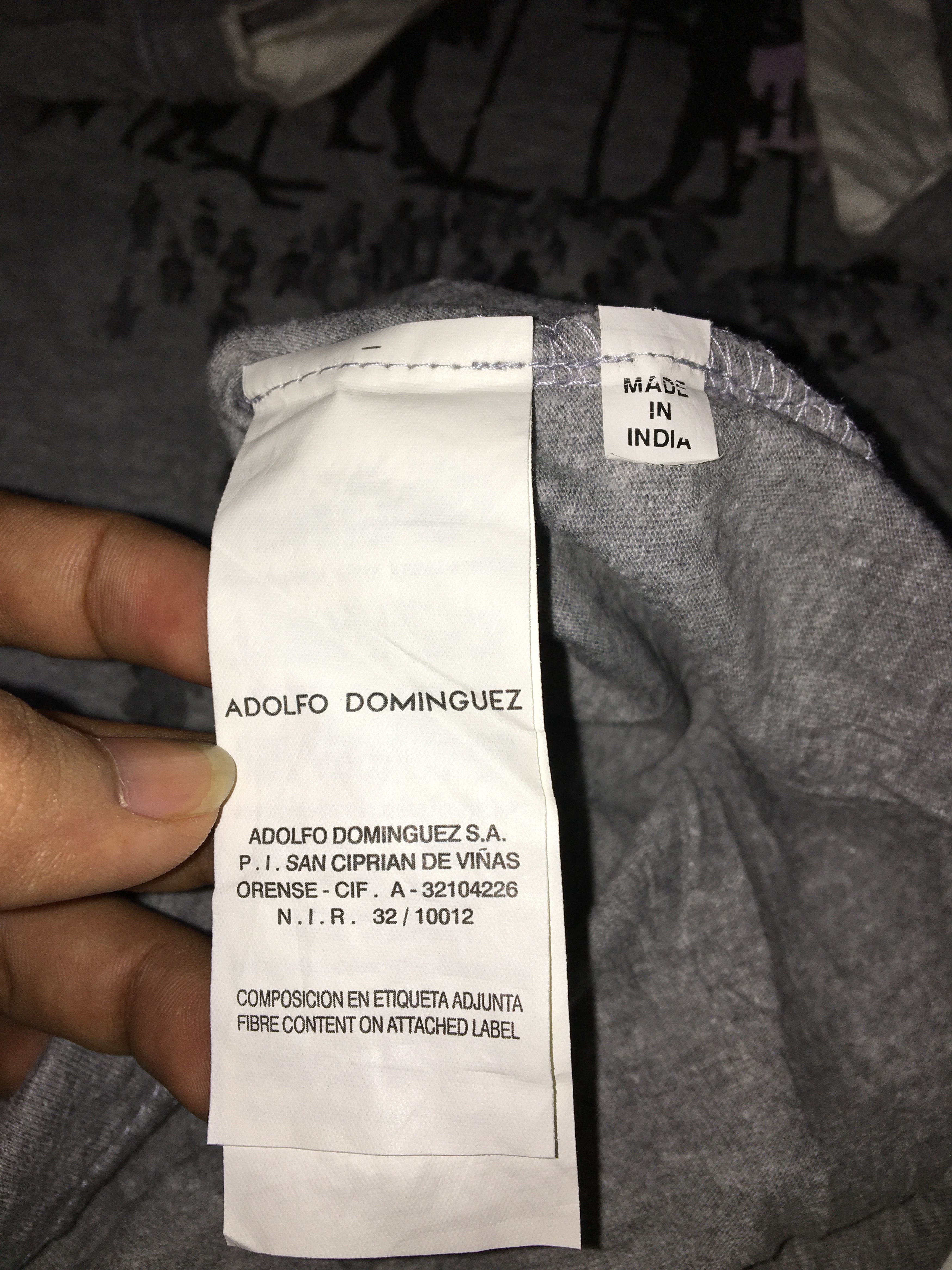 Adolfo Dominguez Adolfo Dominguez Double Layer Tshirt Size US L / EU 52-54 / 3 - 8 Thumbnail