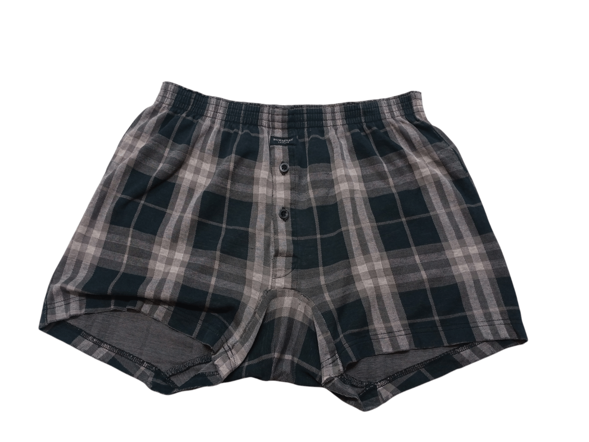 Burberry × Vintage Rare Vintage 90s Burberry London Nova Check Boxer Size US 32 / EU 48 - 1 Thumbnail