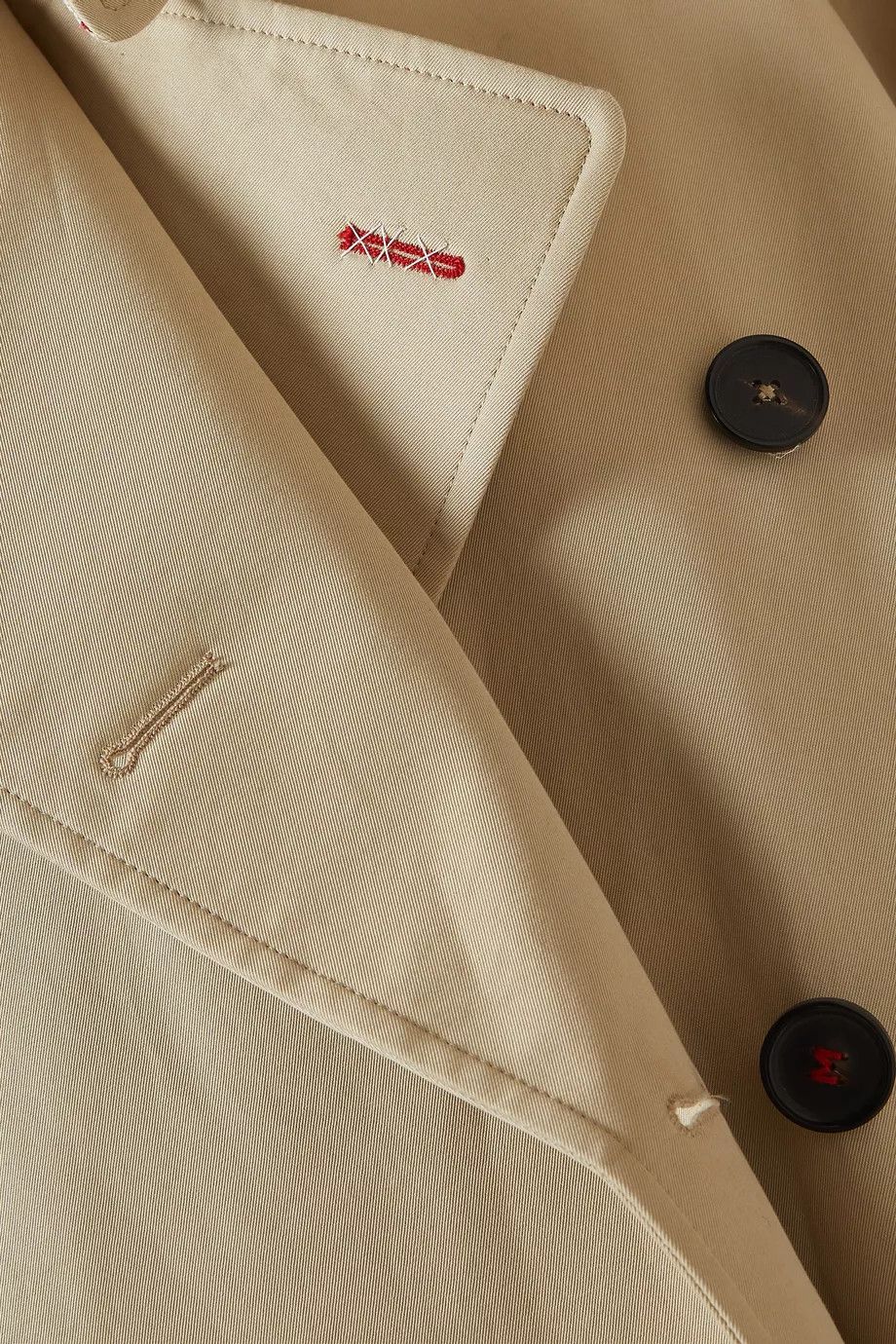 Maison Margiela o1y0625 Trench Coat in Beige Size XS / US 0-2 / IT 36-38 - 4 Thumbnail