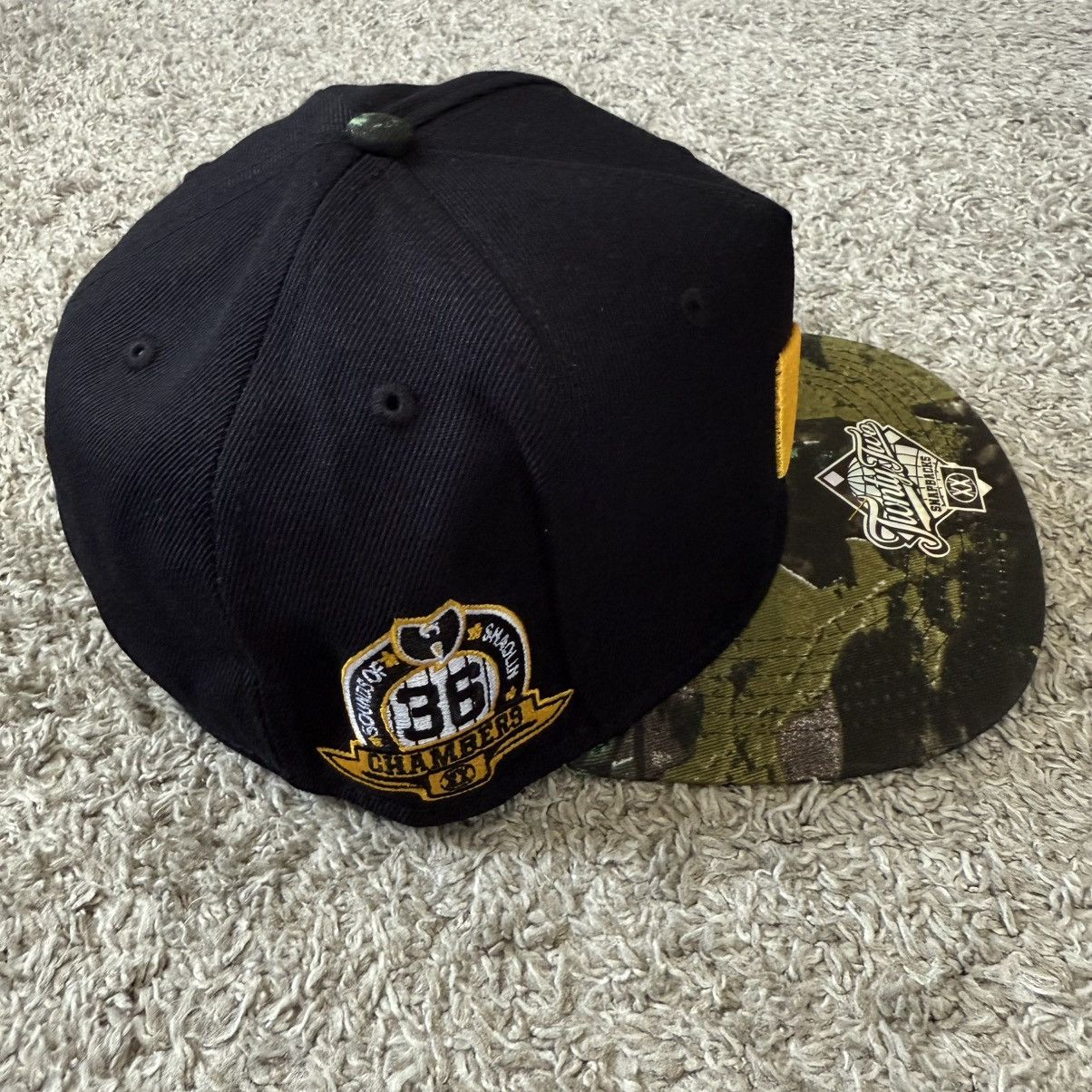 Wu-Tang Clan Wu-Tang Hat Twnty Two Black Camouflage Yankees Real Tree NYC Size ONE SIZE - 4 Thumbnail