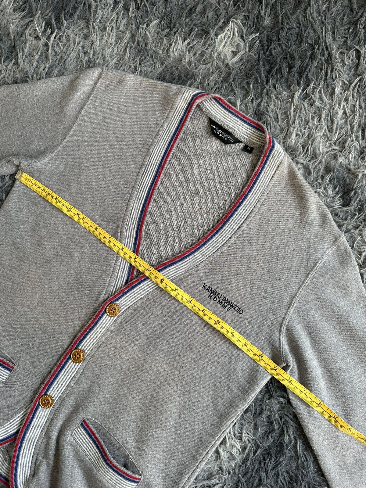 Kansai Yamamoto 2000's - Kansai Yamamoto homme cardigan Size US M / EU 48-50 / 2 - 9 Thumbnail