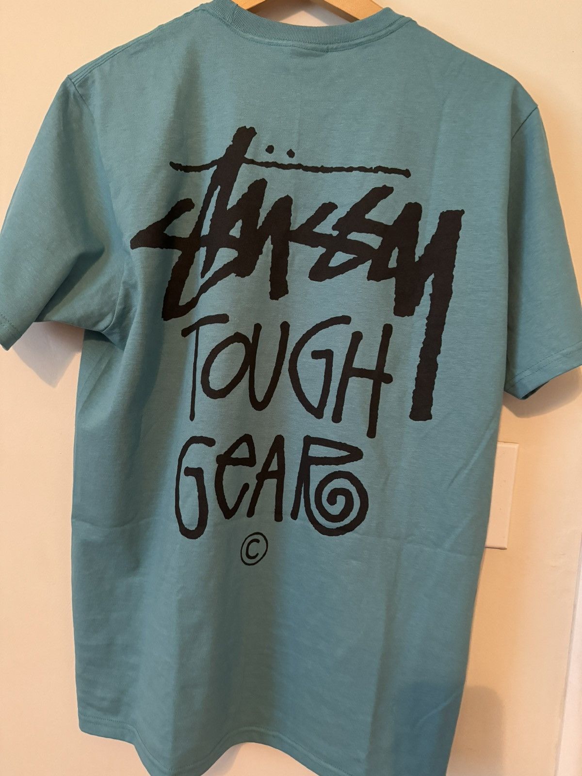 Stussy Stussy Tough Gear tee Ocean | Grailed